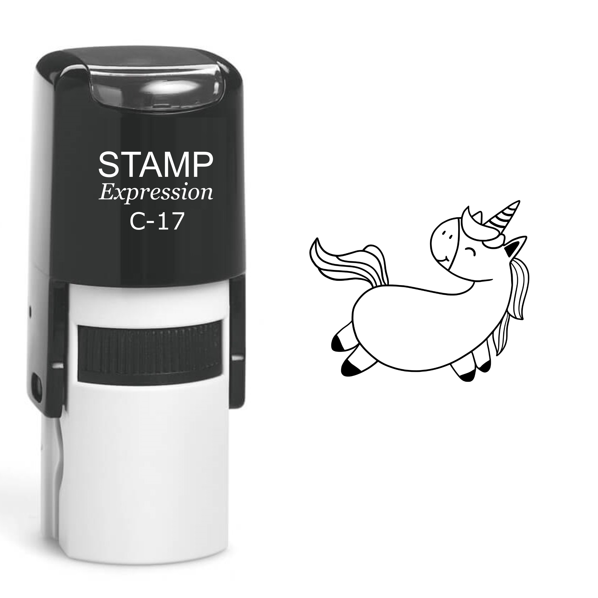 Unicorn Self Inking Rubber Stamp (SH-60272)