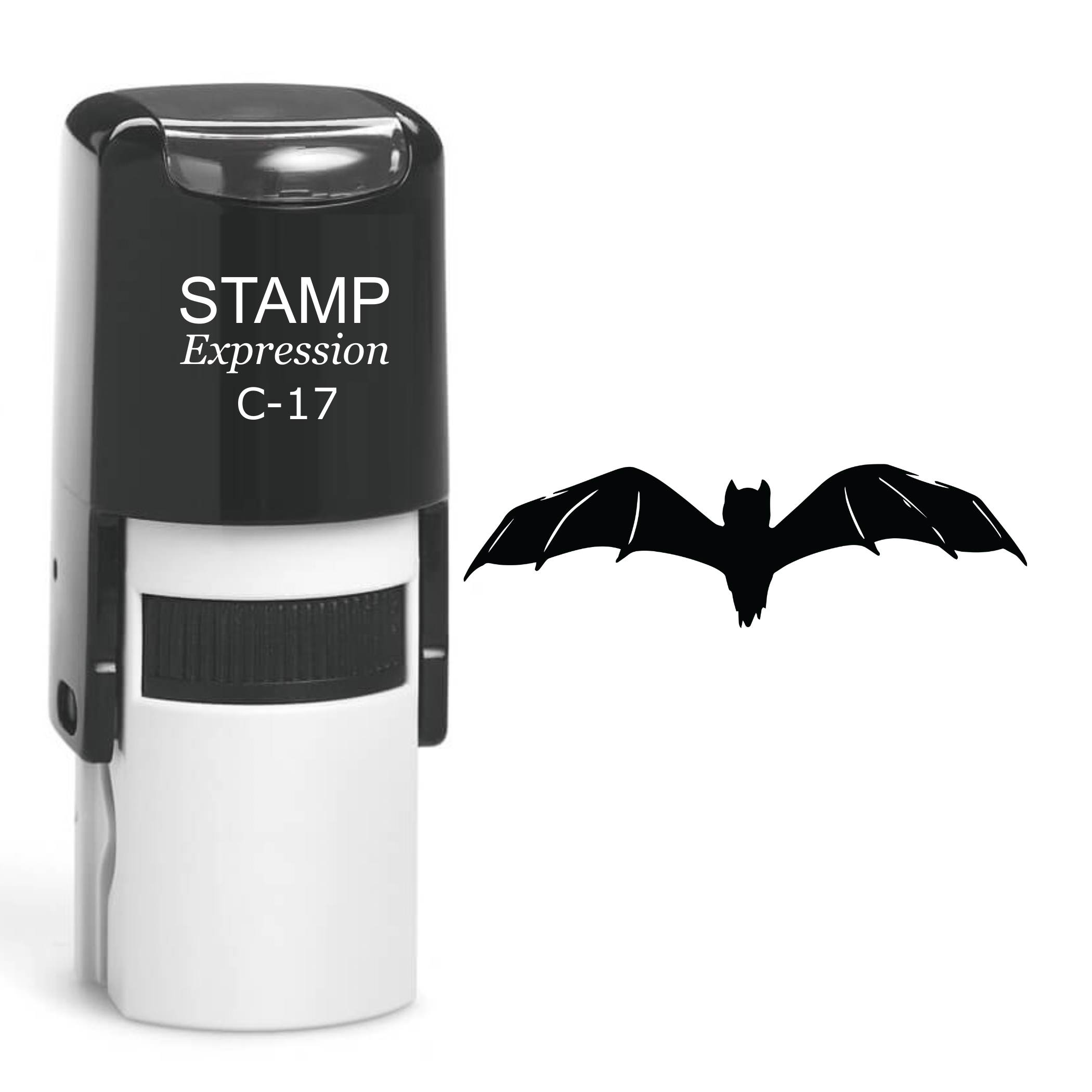 Bat Halloween Self Inking Rubber Stamp (SH-60306)