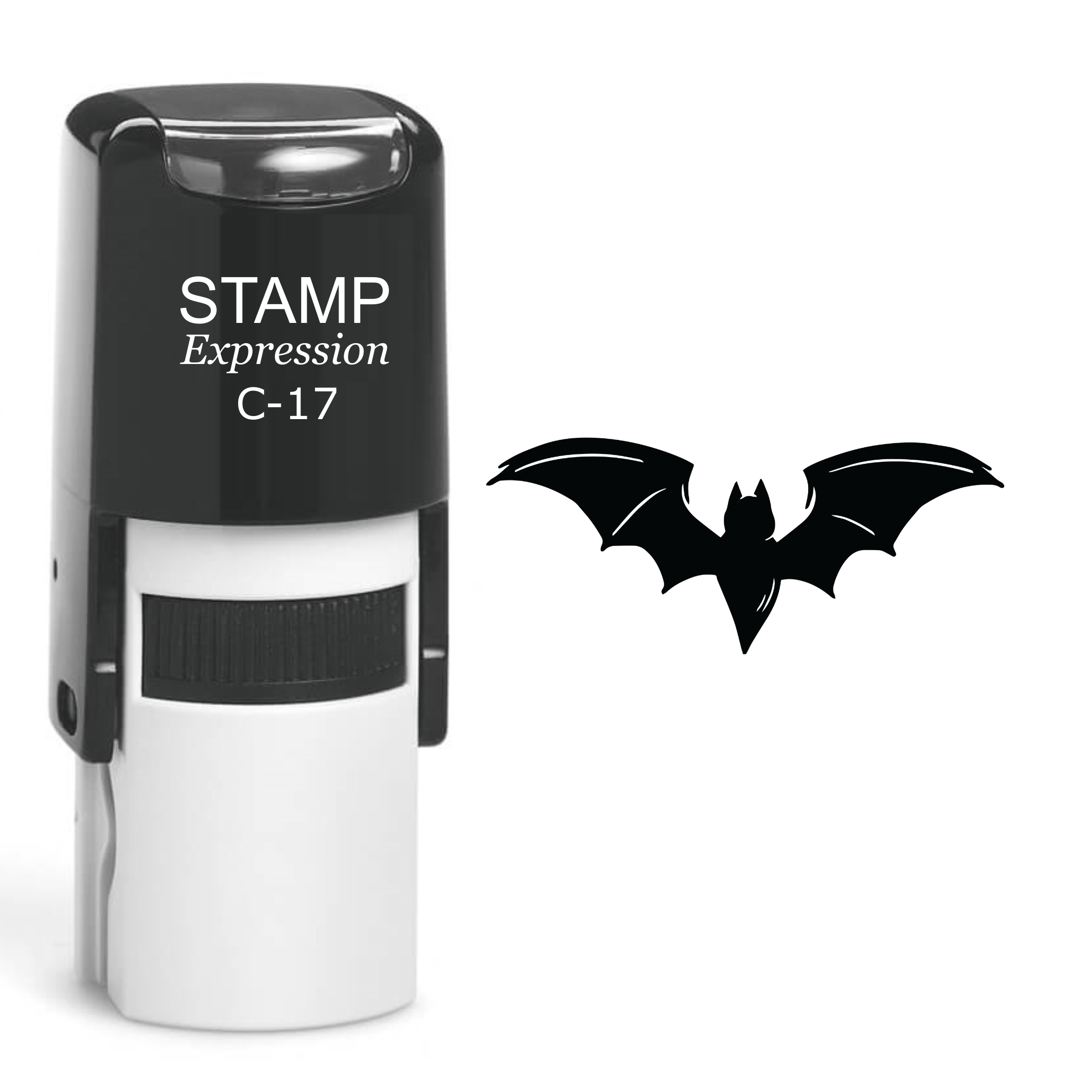 Bat Halloween Self Inking Rubber Stamp (SH-60309)