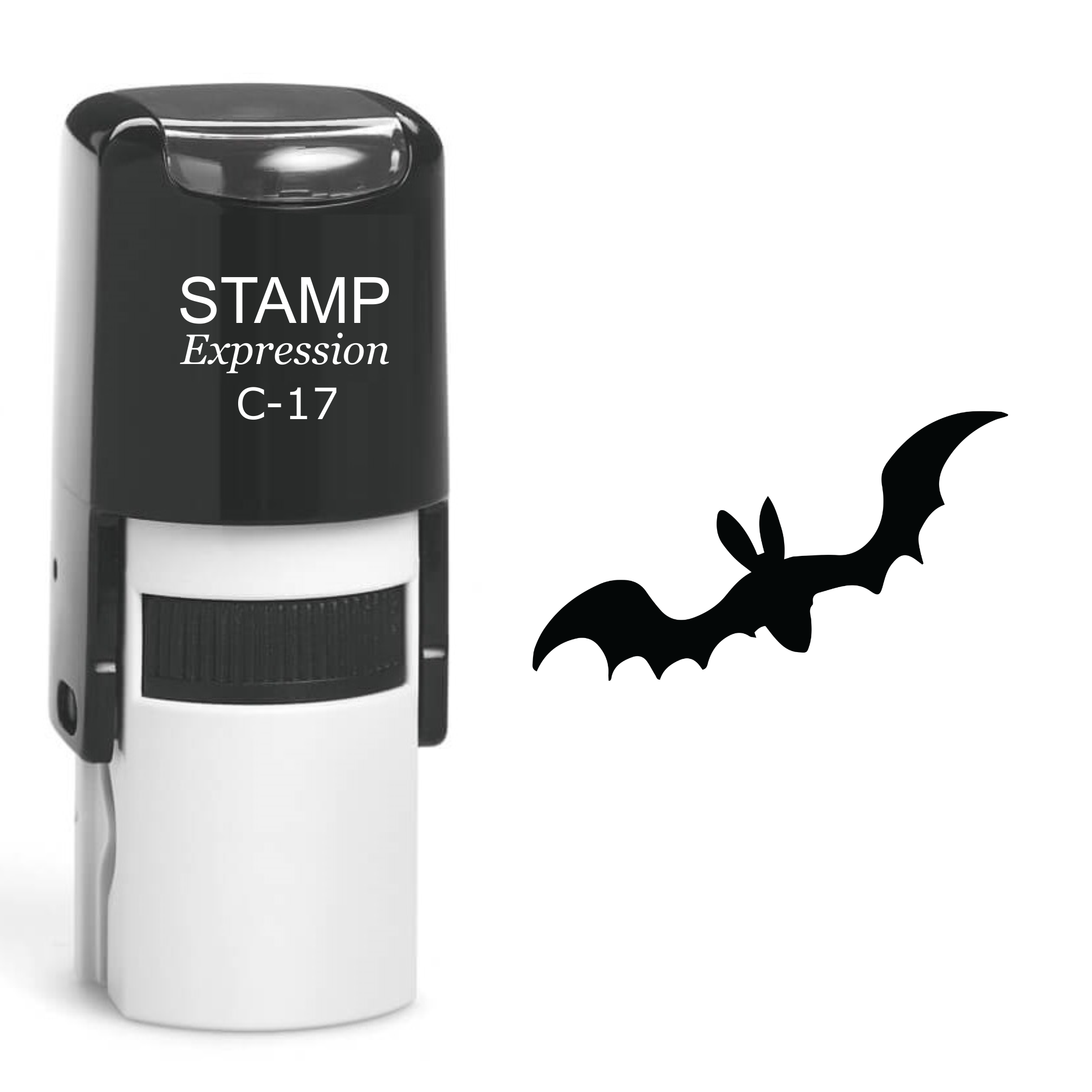 Bat Halloween Self Inking Rubber Stamp (SH-60312)