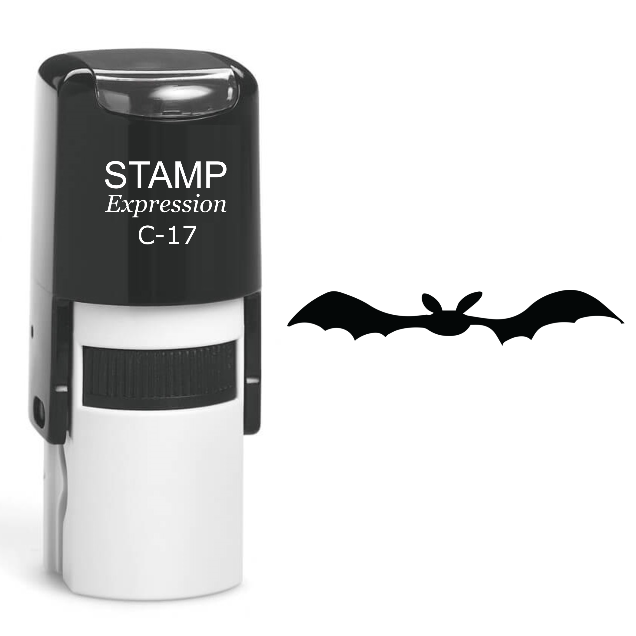 Bat Halloween Self Inking Rubber Stamp (SH-60317)