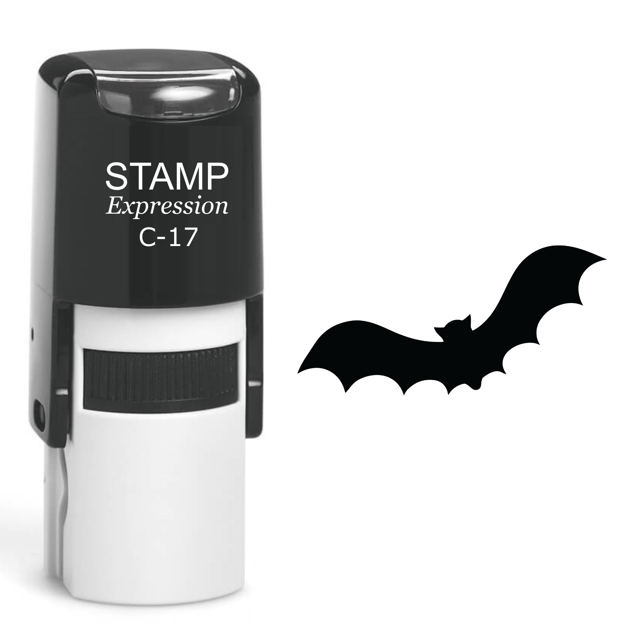 Bat Halloween Self Inking Rubber Stamp (SH-60320)