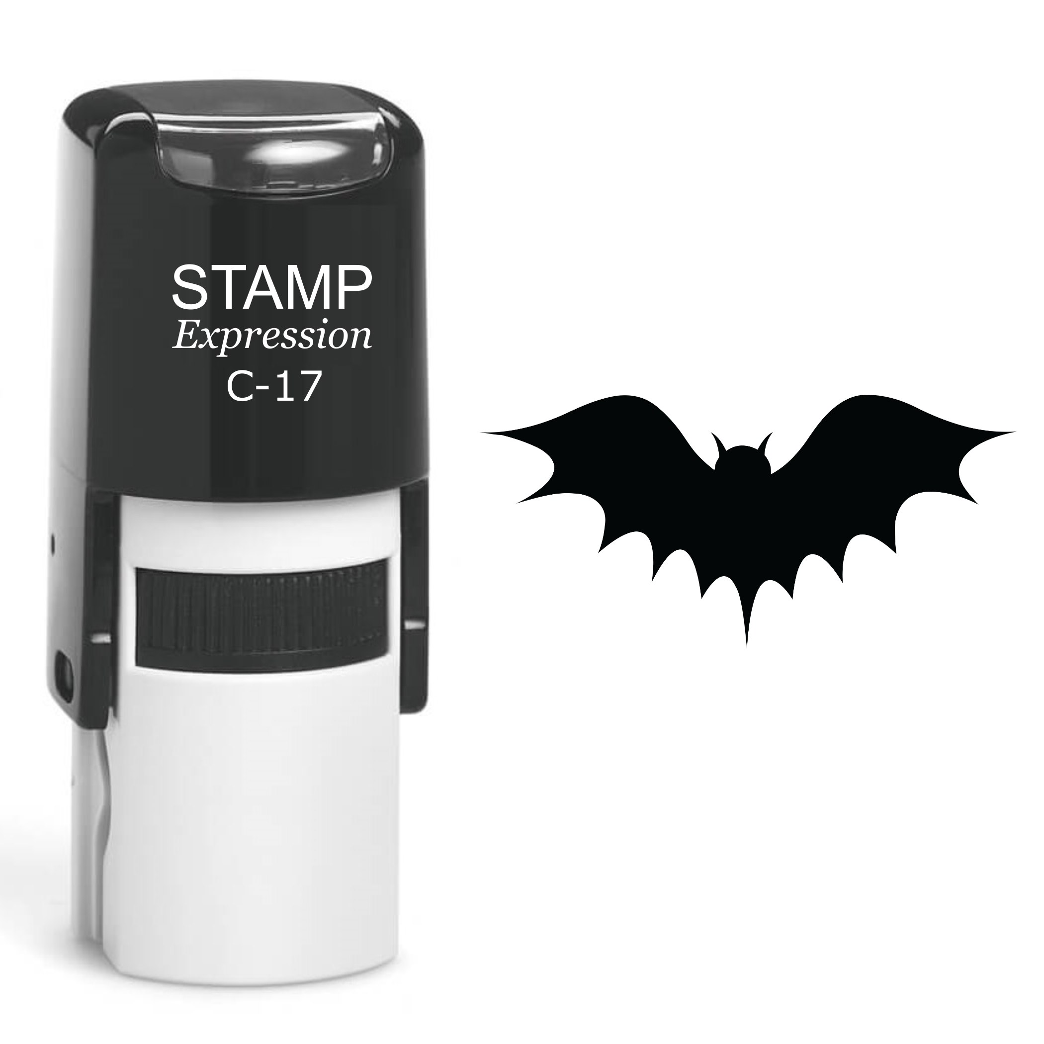 Bat Halloween Self Inking Rubber Stamp (SH-60321)