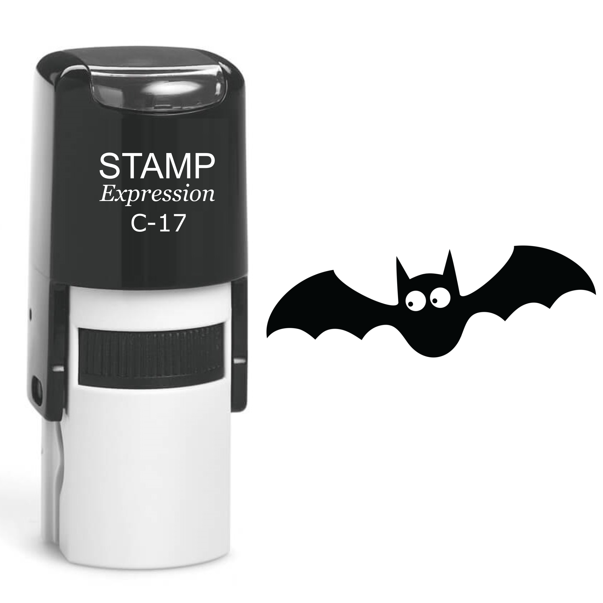 Bat Halloween Self Inking Rubber Stamp (SH-60322)