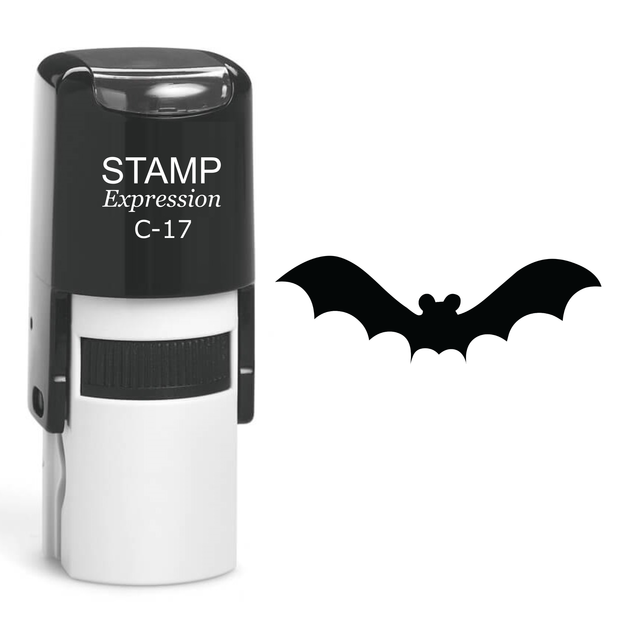 Bat Halloween Self Inking Rubber Stamp (SH-60323)
