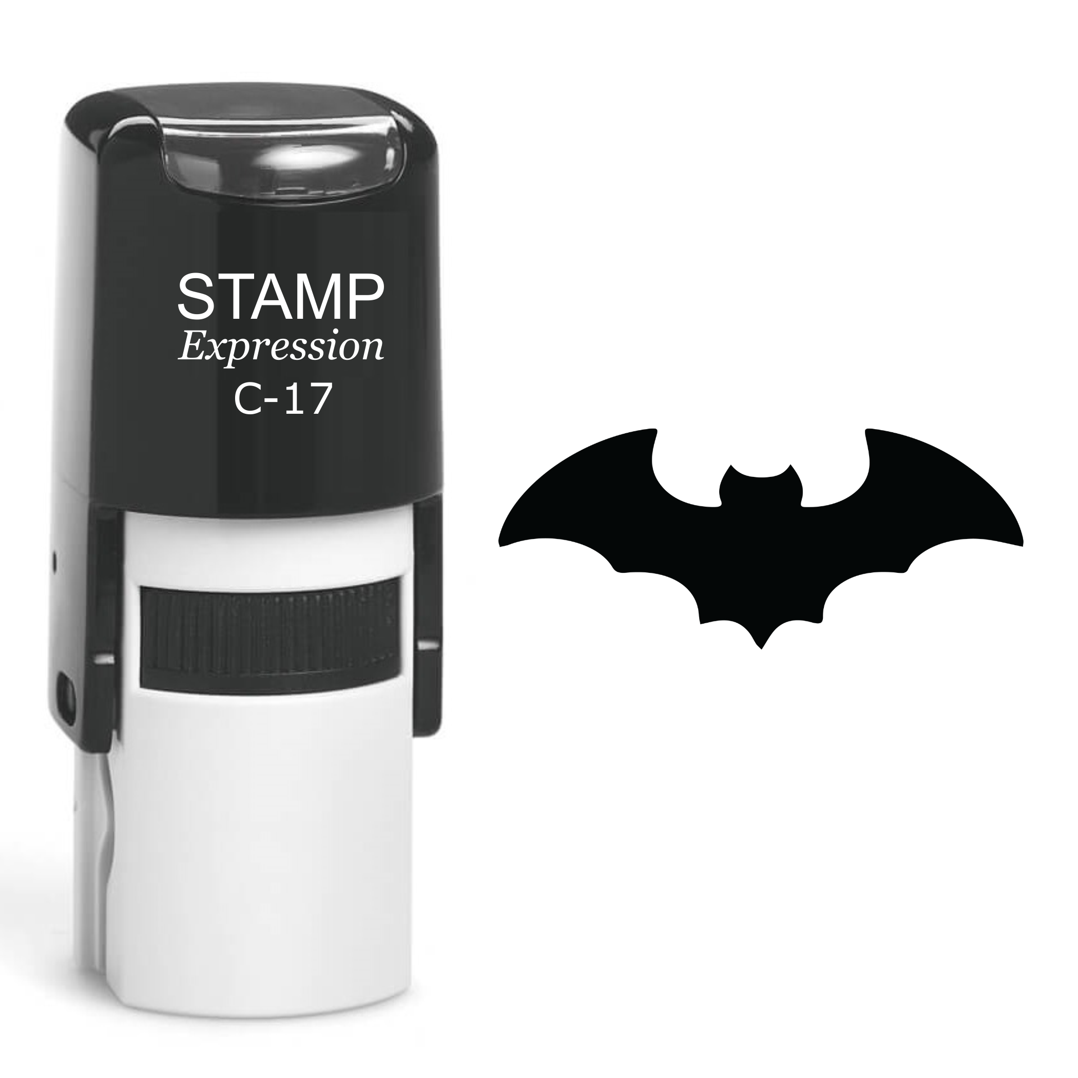 Bat Halloween Self Inking Rubber Stamp (SH-60324)