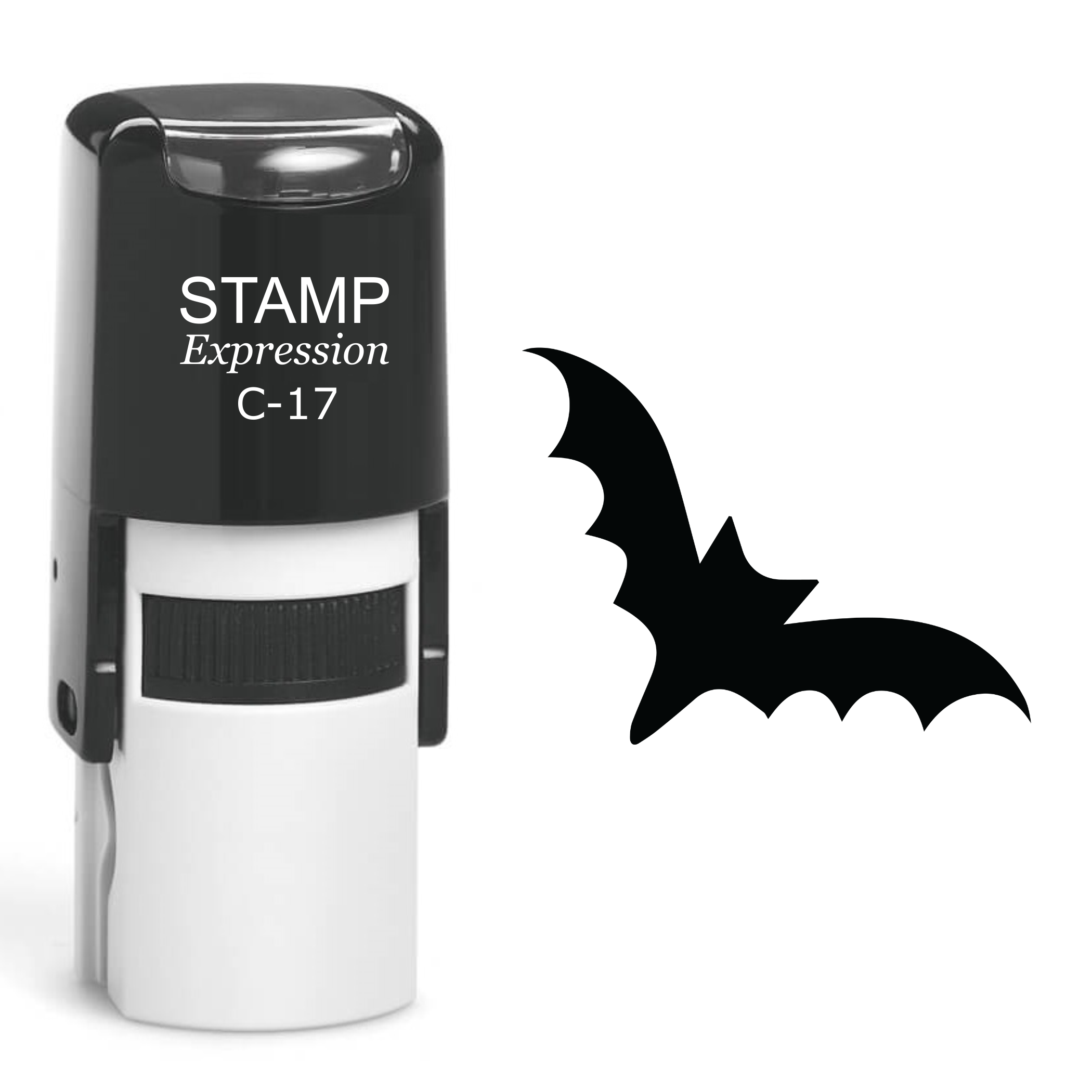 Bat Halloween Self Inking Rubber Stamp (SH-60326)