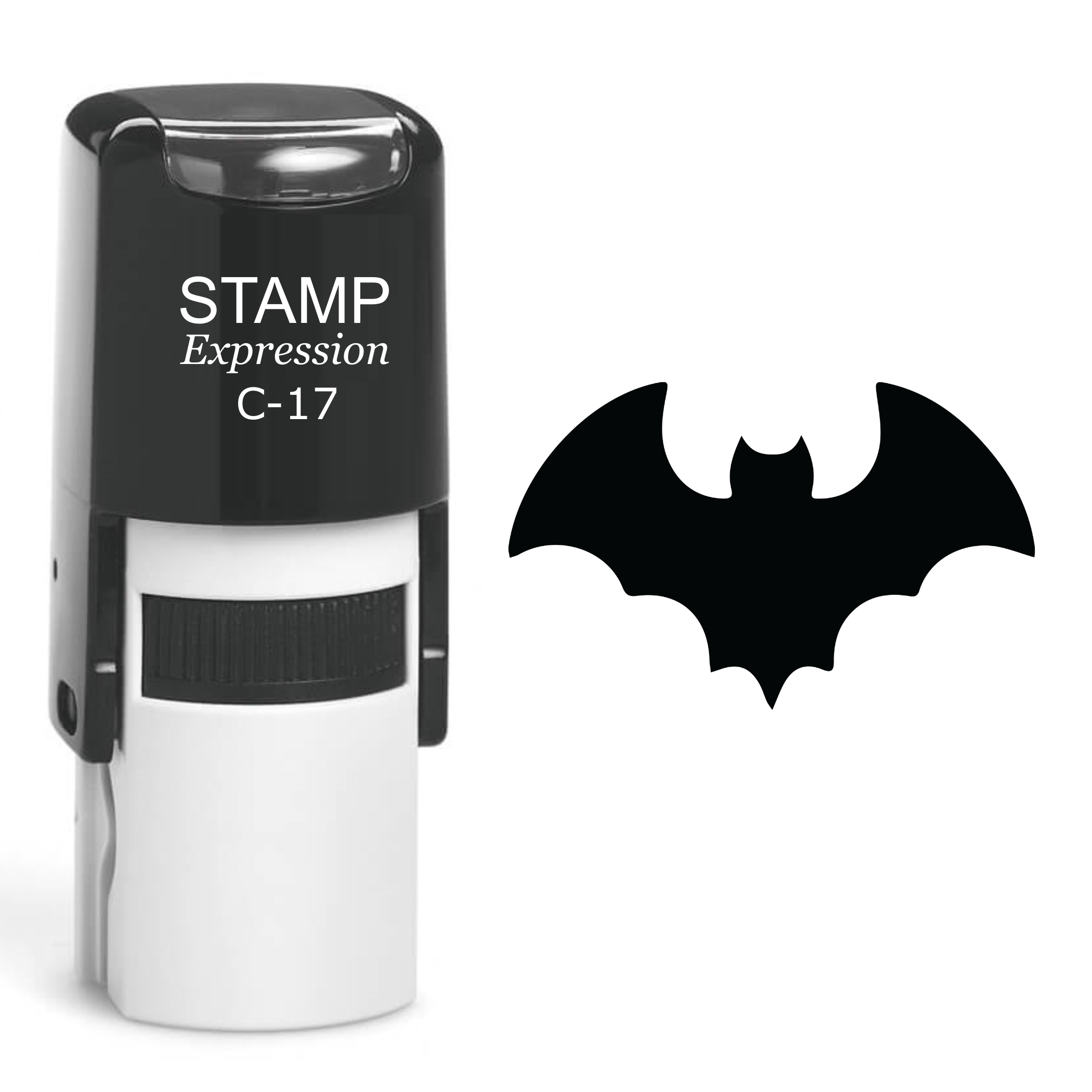 Bat Halloween Self Inking Rubber Stamp (SH-60328)