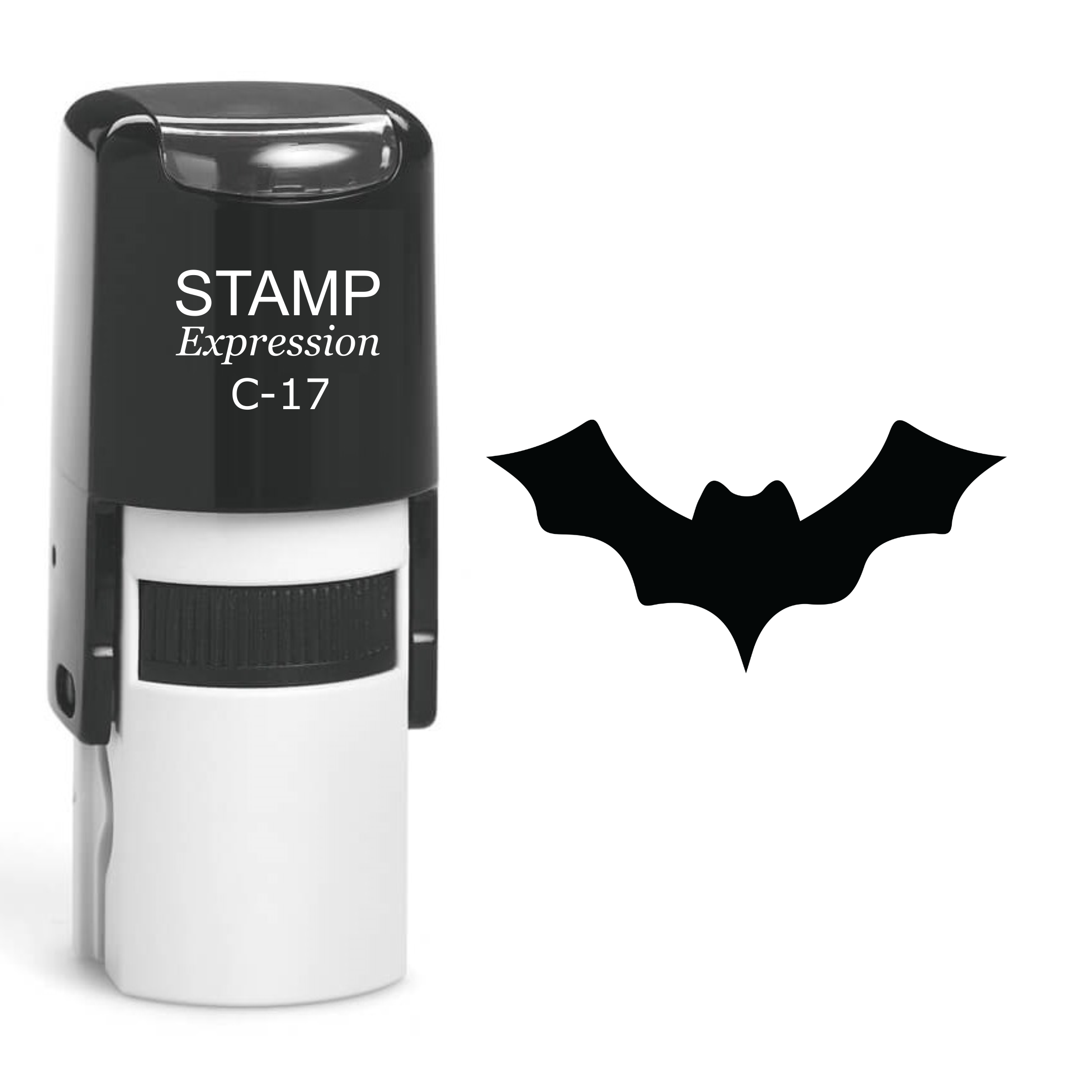 Bat Halloween Self Inking Rubber Stamp (SH-60330)