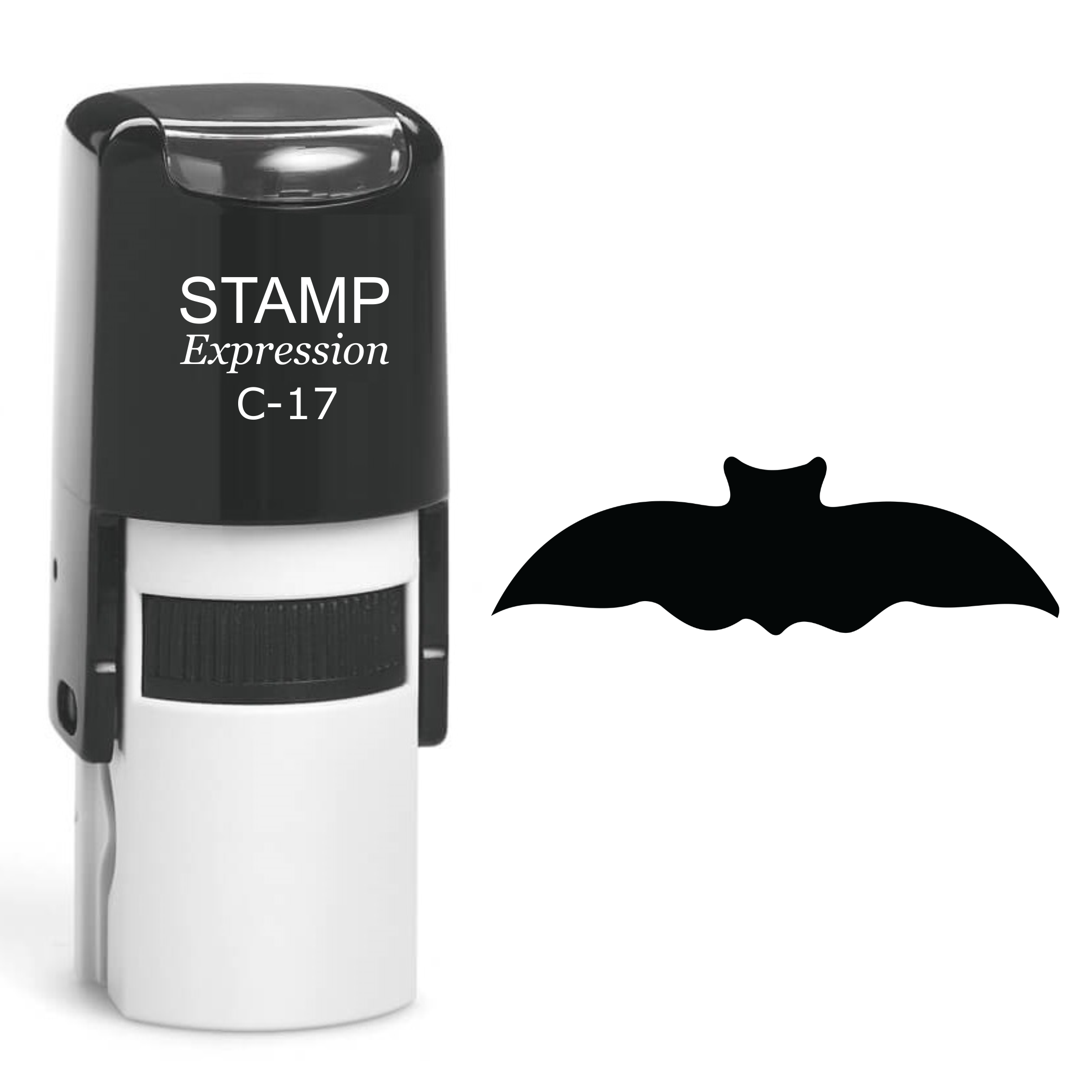 Bat Halloween Self Inking Rubber Stamp (SH-60331)