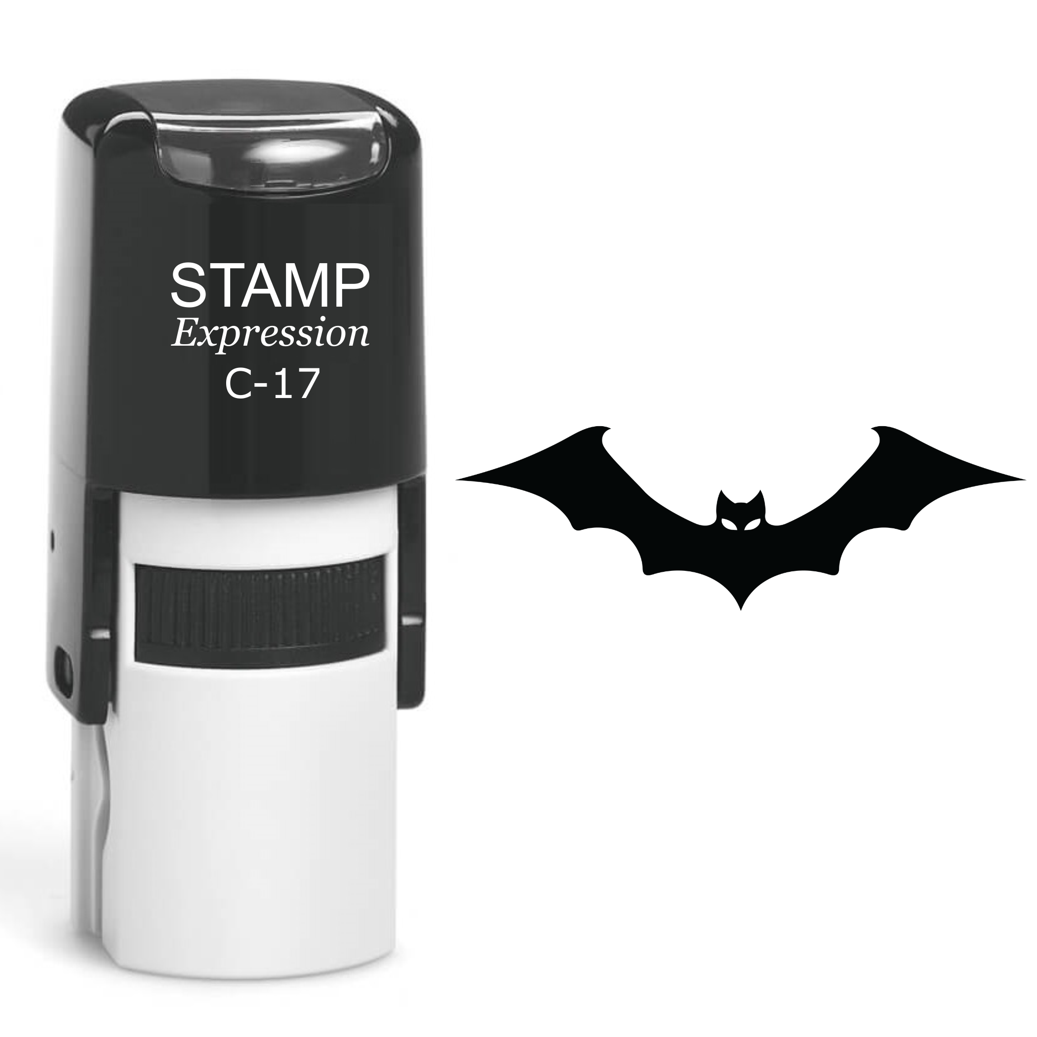 Bat Halloween Self Inking Rubber Stamp (SH-60350)