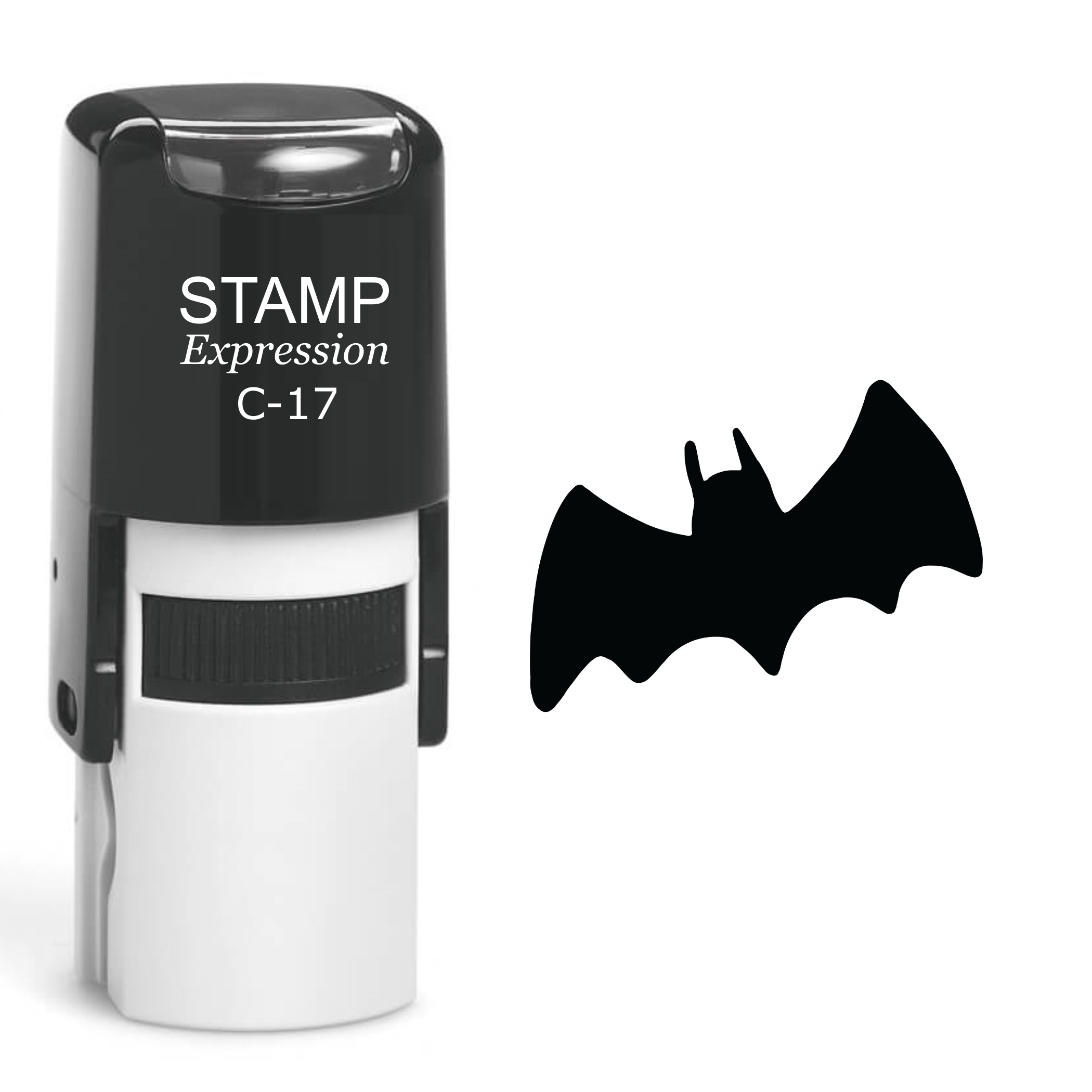 Bat Halloween Self Inking Rubber Stamp (SH-60351)
