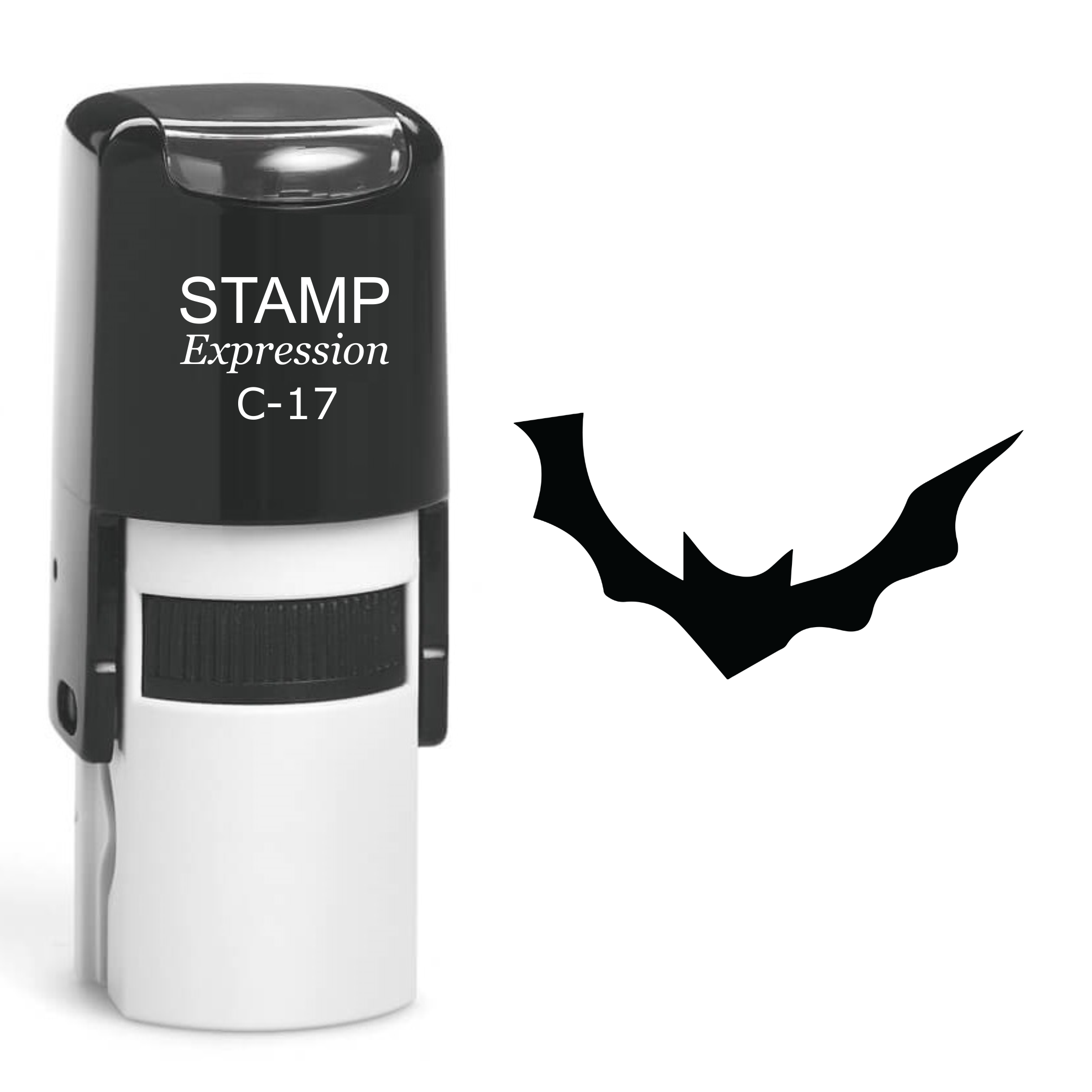 Bat Halloween Self Inking Rubber Stamp (SH-60368)