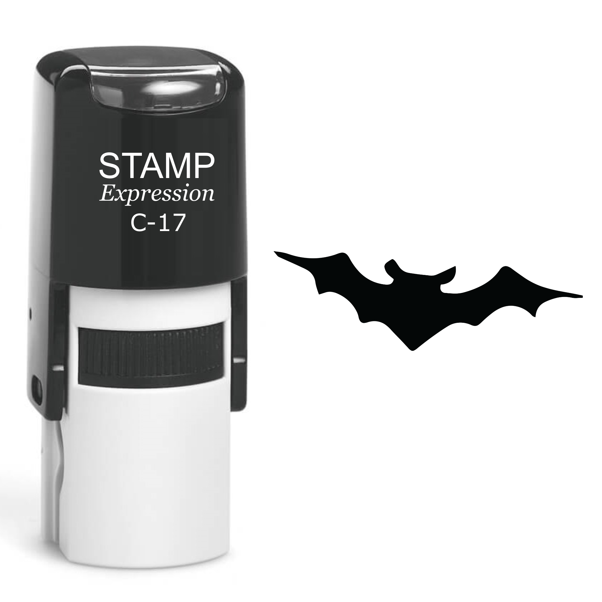Bat Halloween Self Inking Rubber Stamp (SH-60369)