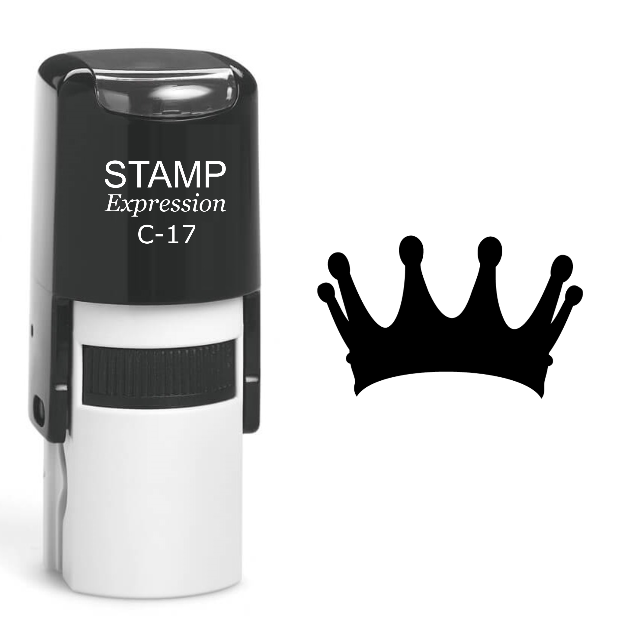 Crown Self Inking Rubber Stamp (SH-60641)