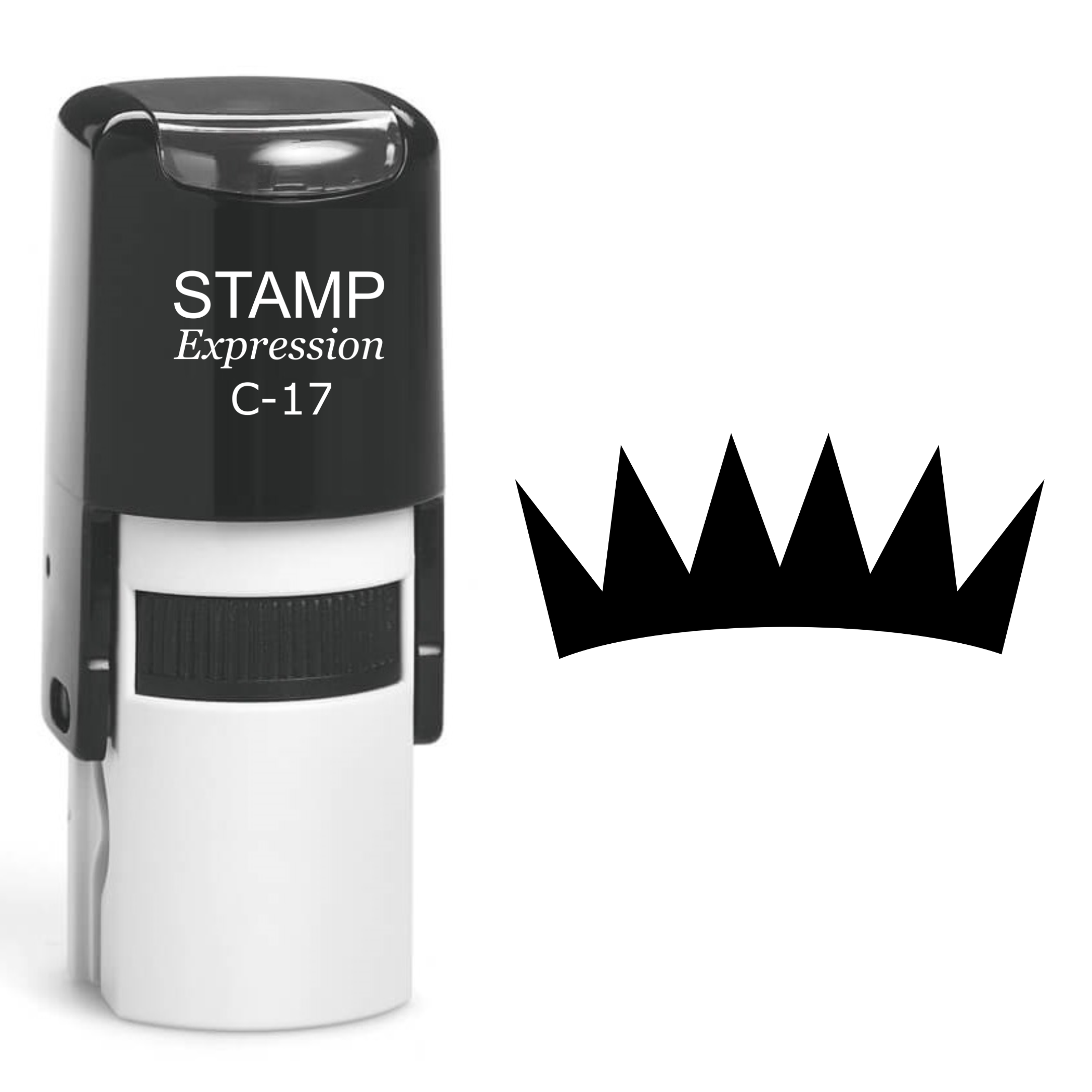 Crown Self Inking Rubber Stamp (SH-61046)
