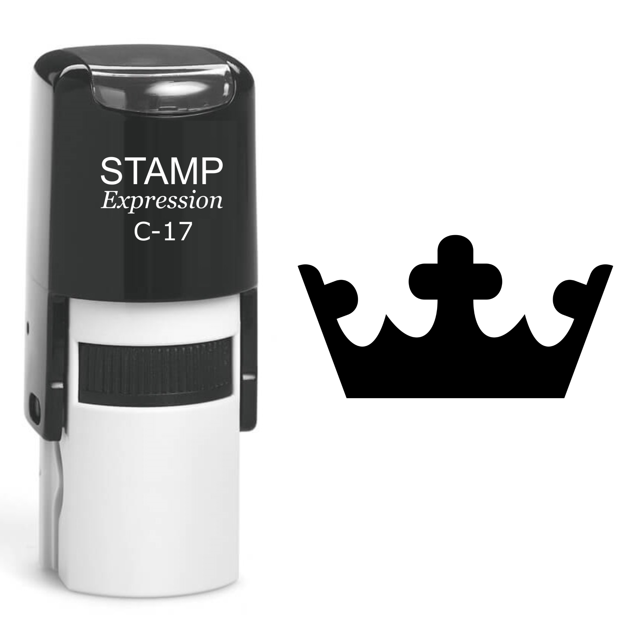 Crown Self Inking Rubber Stamp (SH-61049)