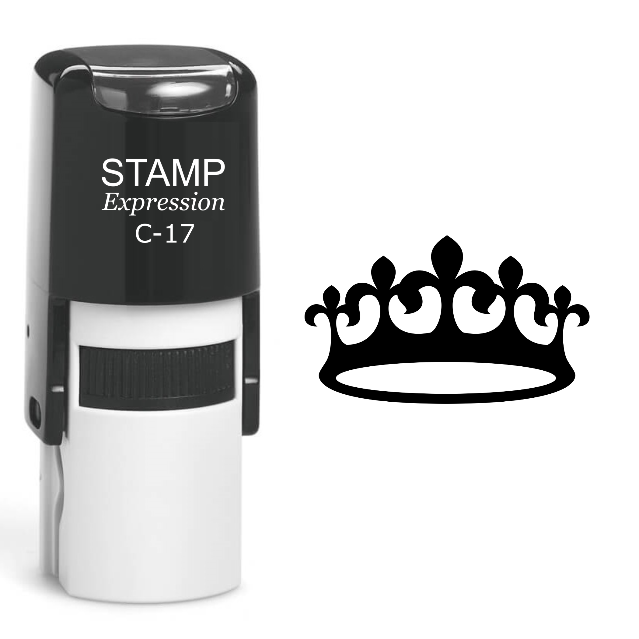 Crown Self Inking Rubber Stamp (SH-61063)