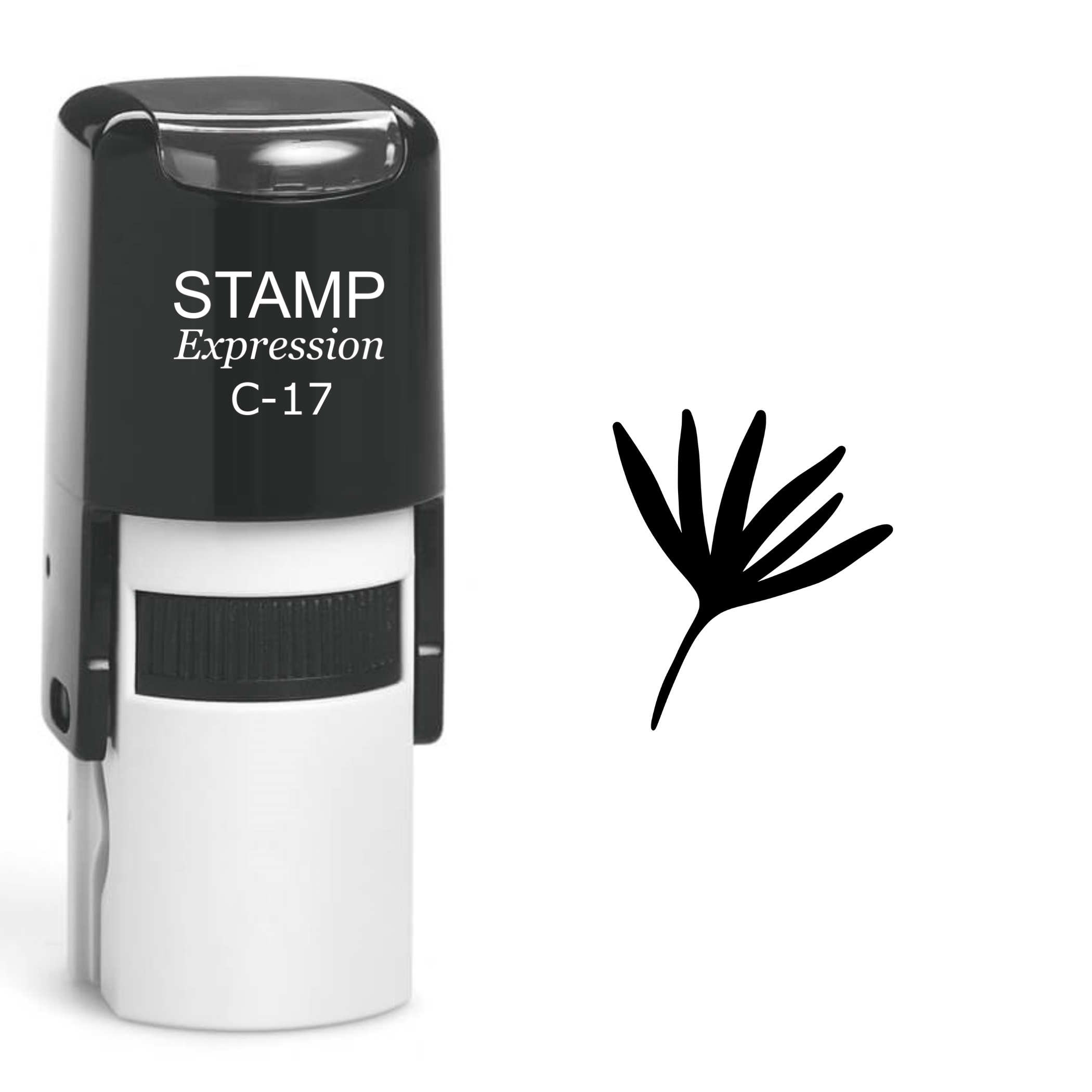 Flower Self Inking Rubber Stamp (SH-61115)
