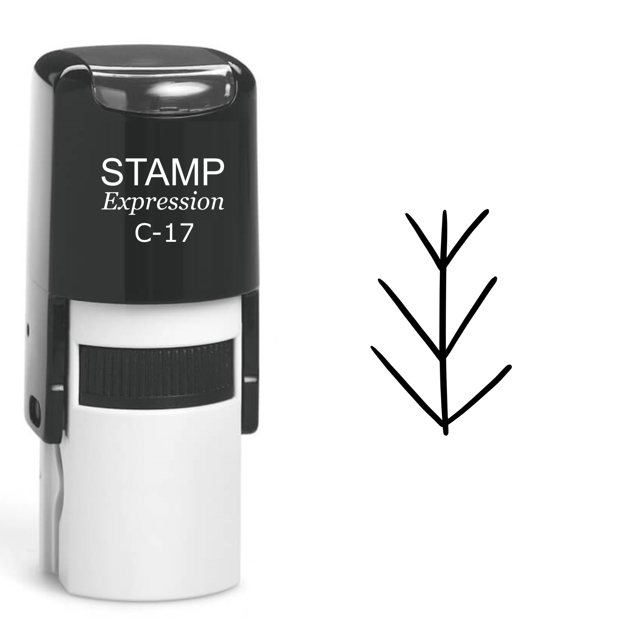 Branch Self Inking Rubber Stamp (SH-61118)