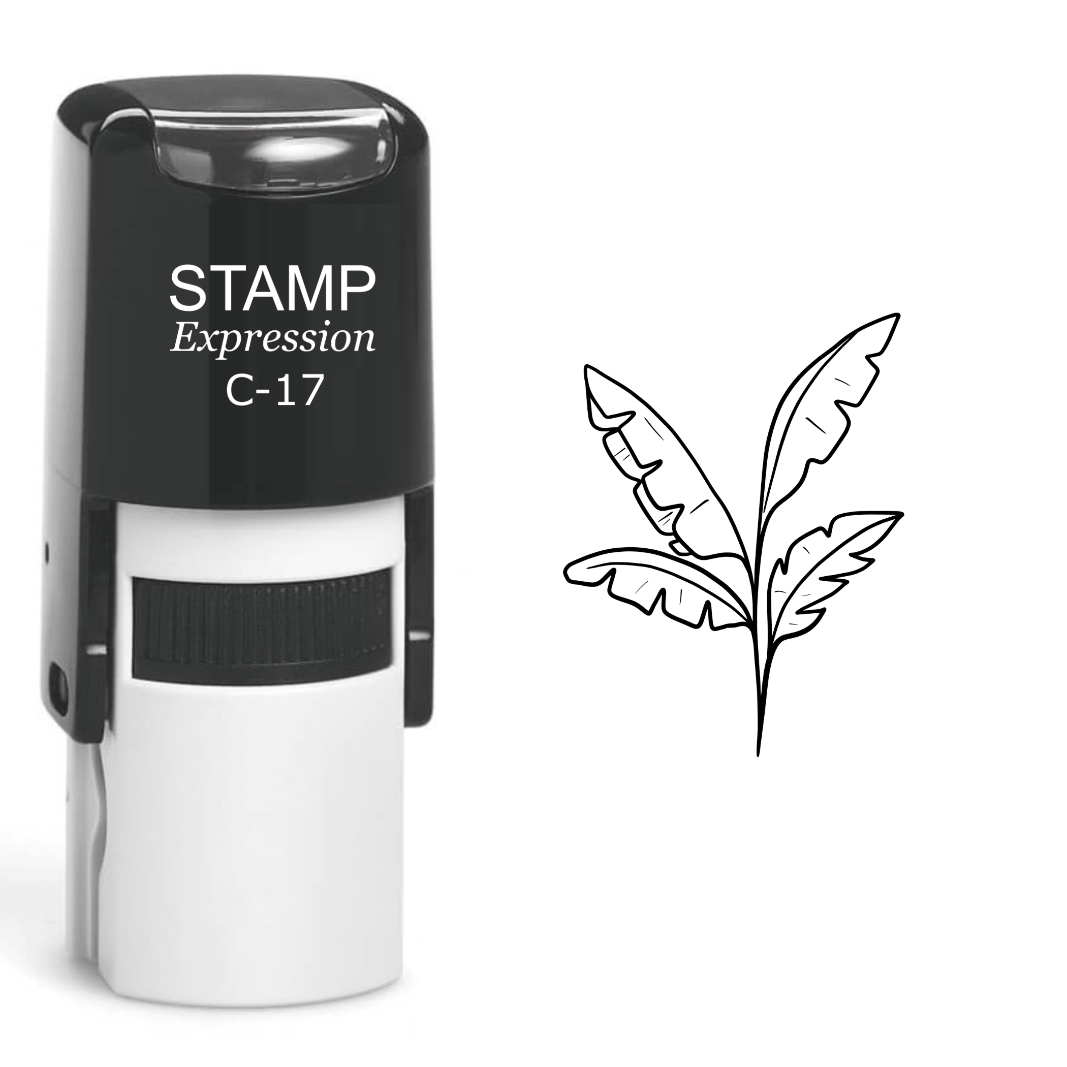 Leaf Self Inking Rubber Stamp (SH-61121)