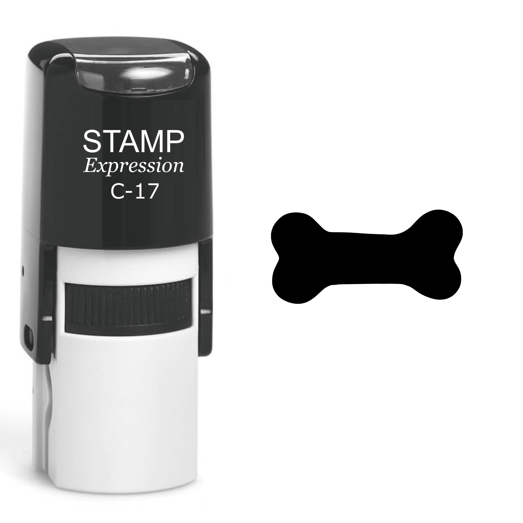 Dog Bone Self Inking Rubber Stamp (SH-61122)