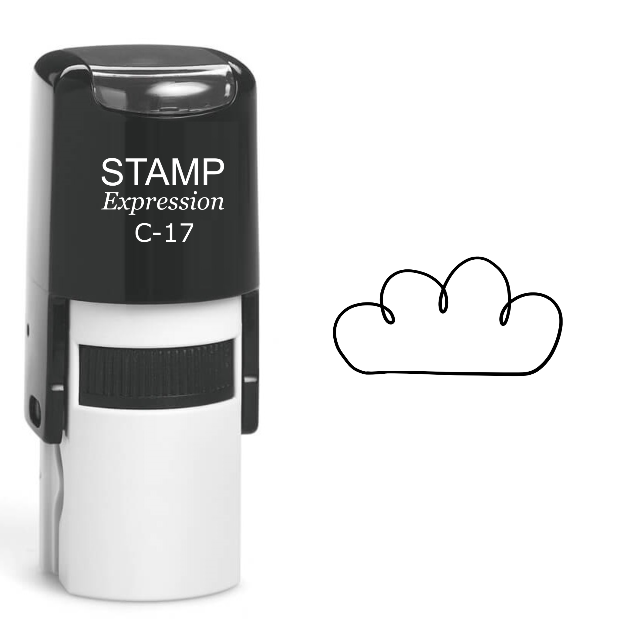 Cloud Self Inking Rubber Stamp (SH-61129)