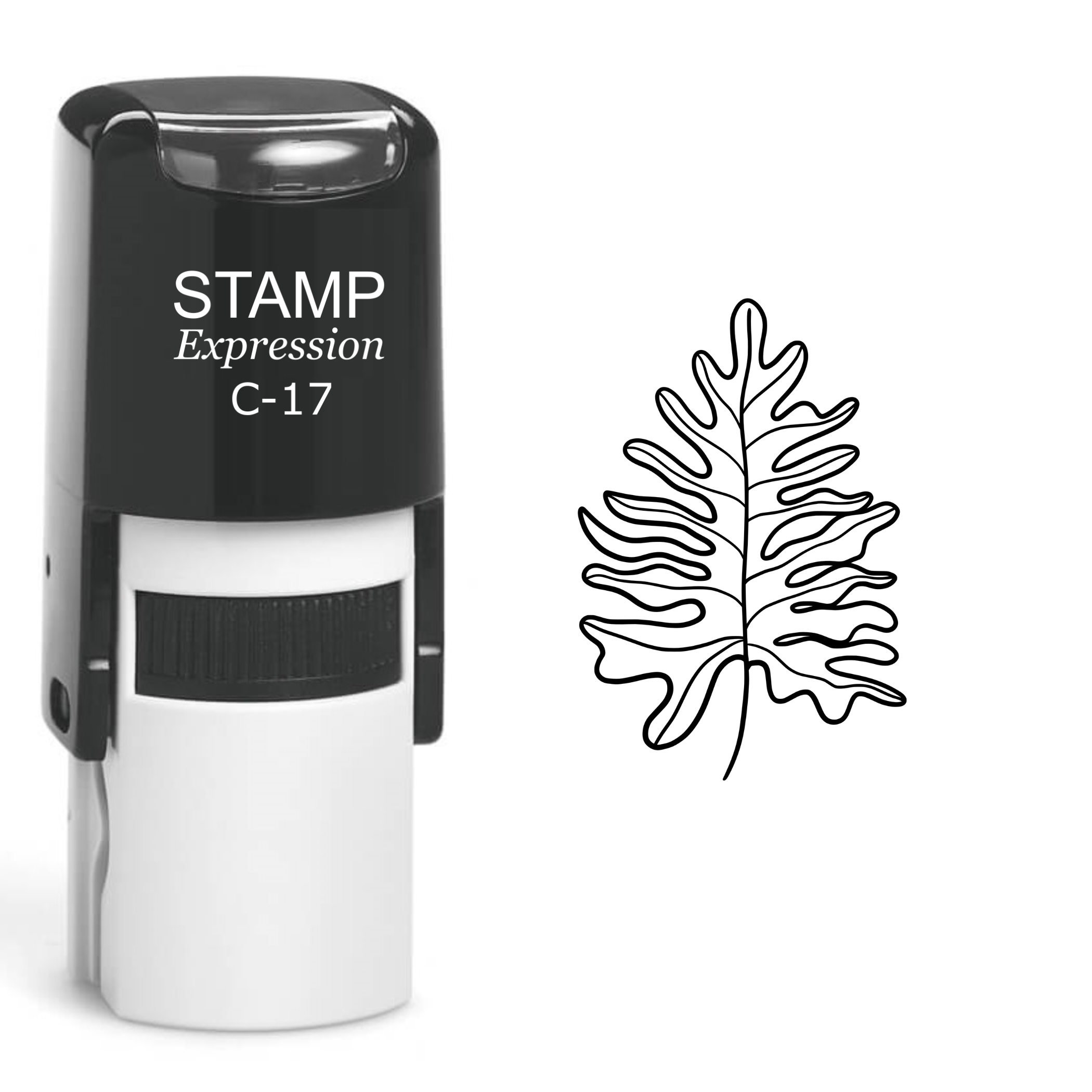 Leaf Self Inking Rubber Stamp (SH-61141)
