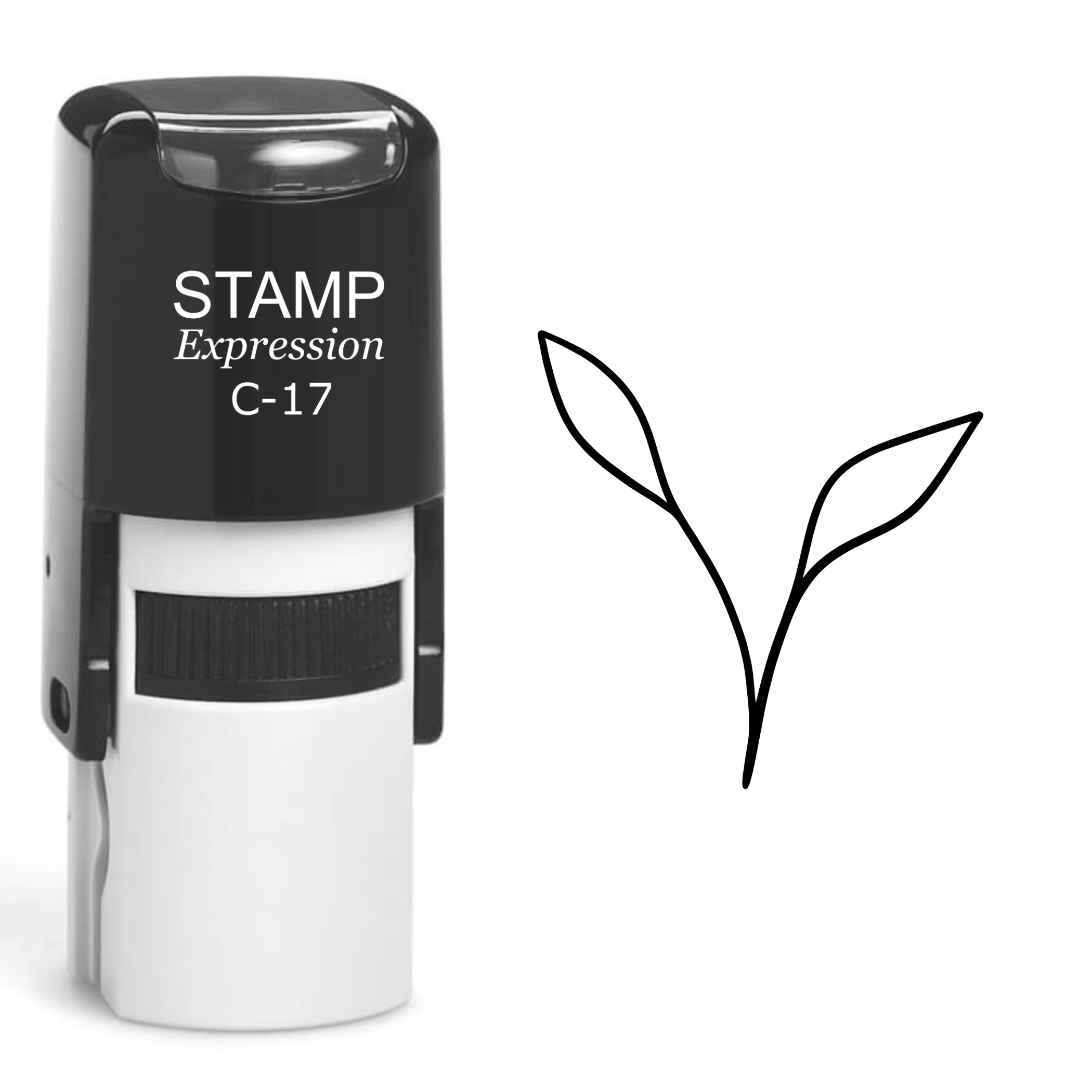 Leaf Self Inking Rubber Stamp (SH-61142)