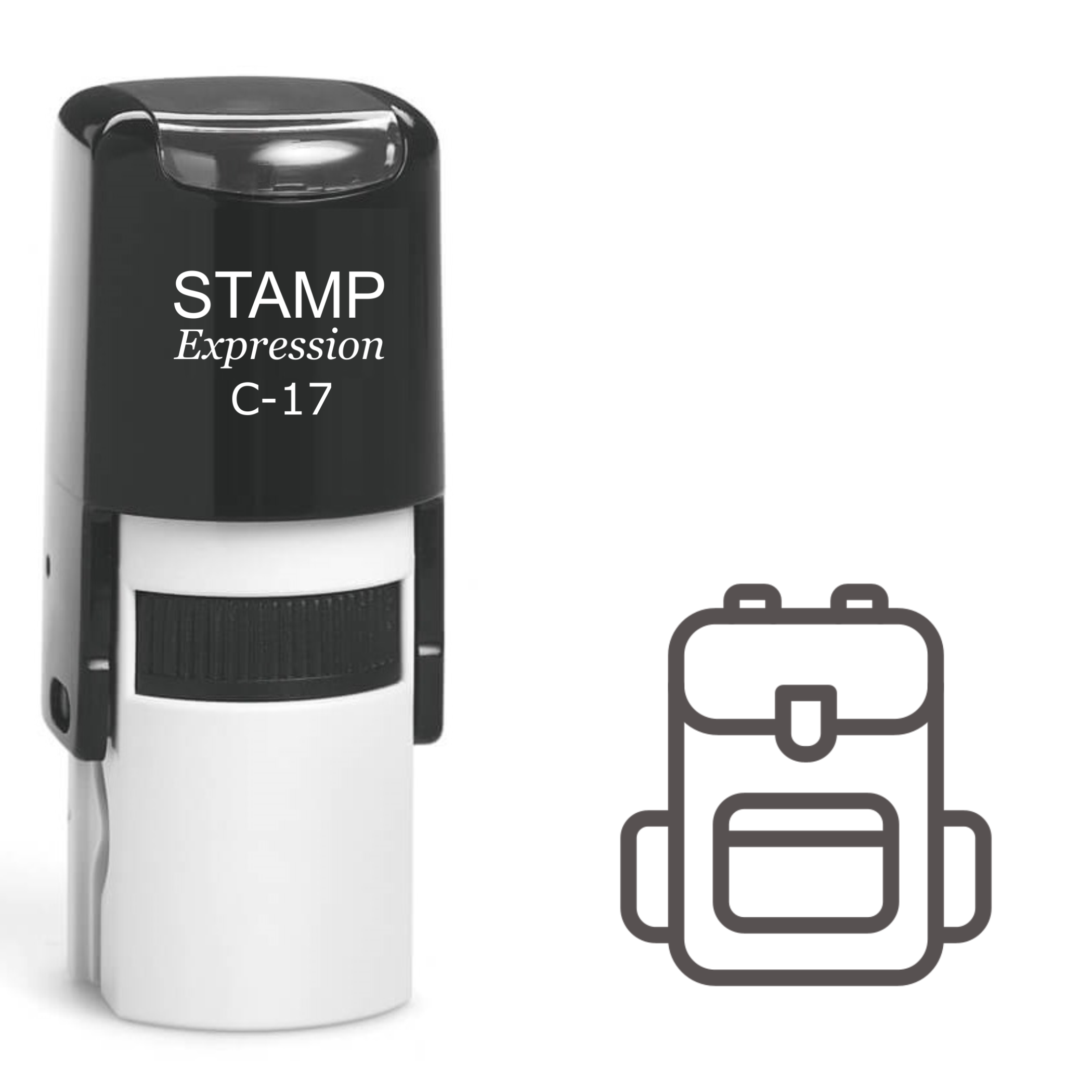 Backpack Self Inking Rubber Stamp (SH-61156)