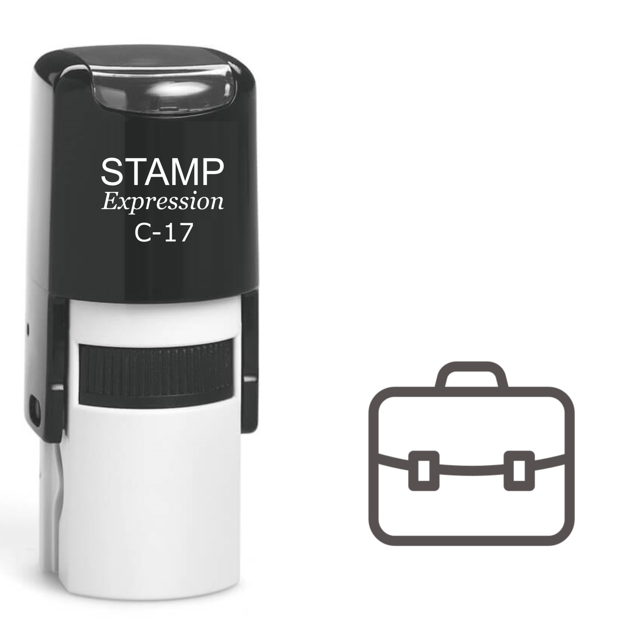 Briefcase Self Inking Rubber Stamp (SH-61167)