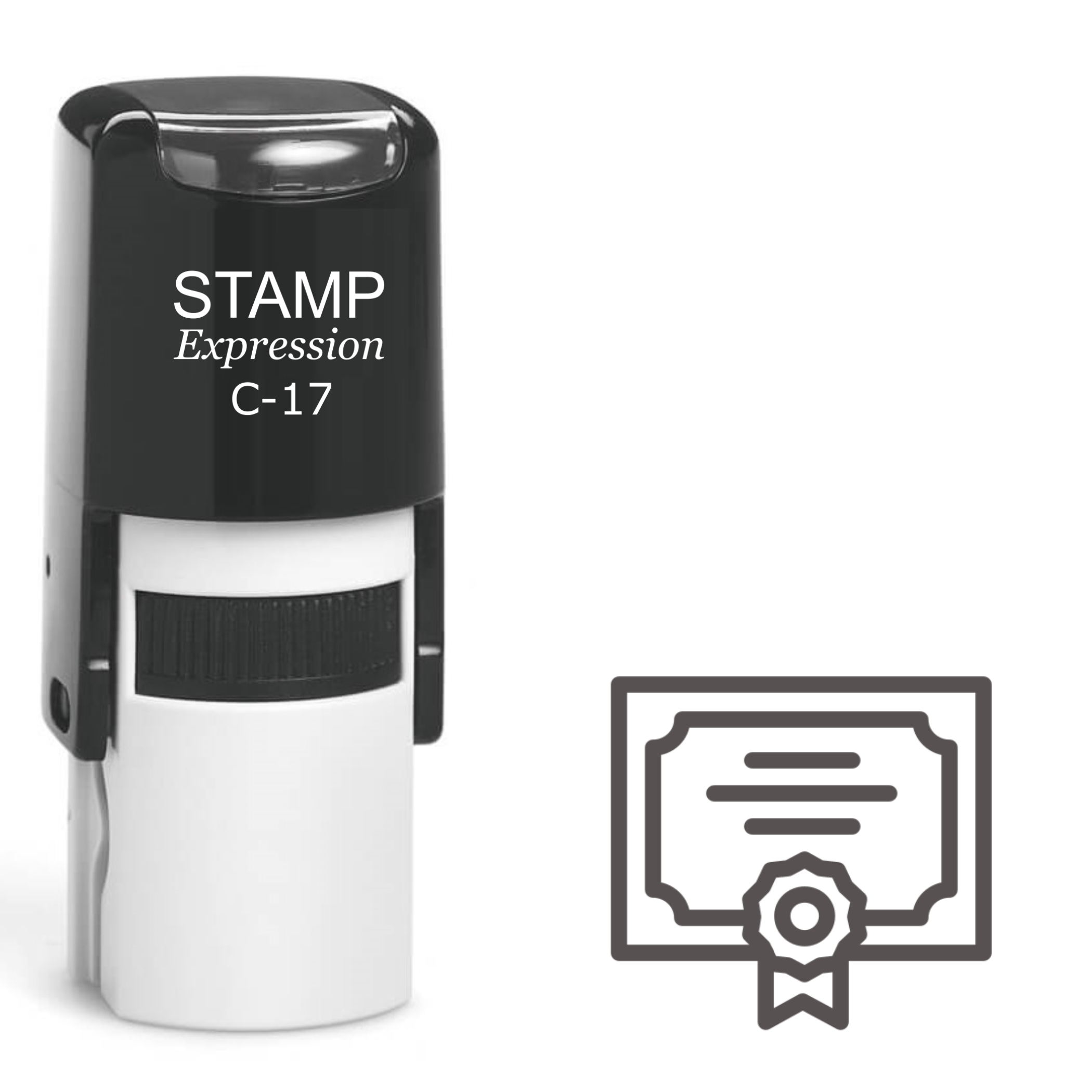 Diploma Self Inking Rubber Stamp (SH-61173)