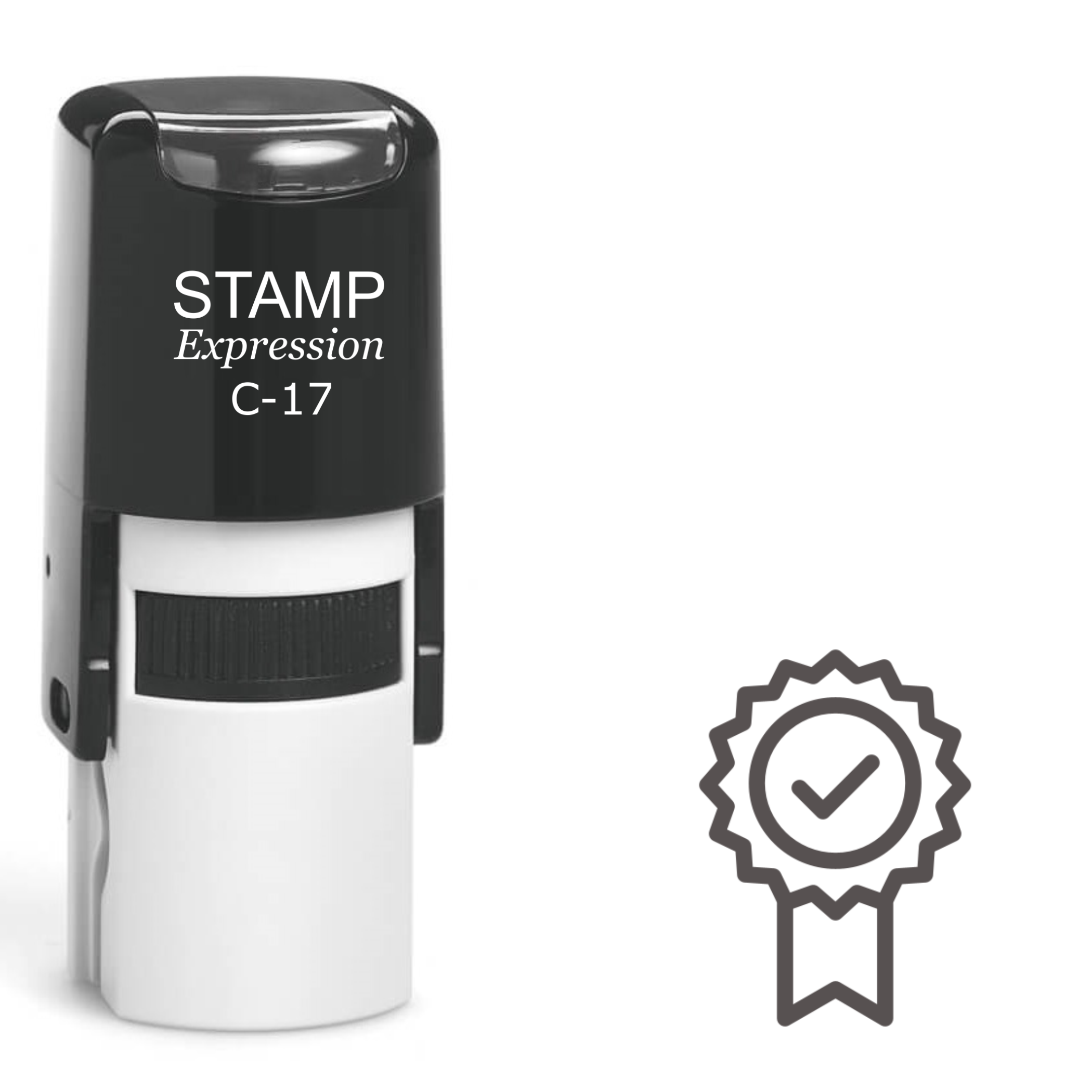 Ribbon Self Inking Rubber Stamp (SH-61174)