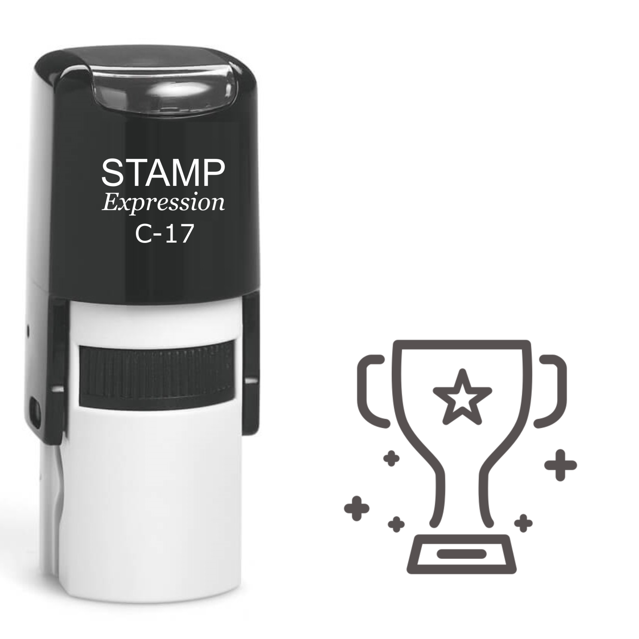 Victory Cup Self Inking Rubber Stamp (SH-61179)