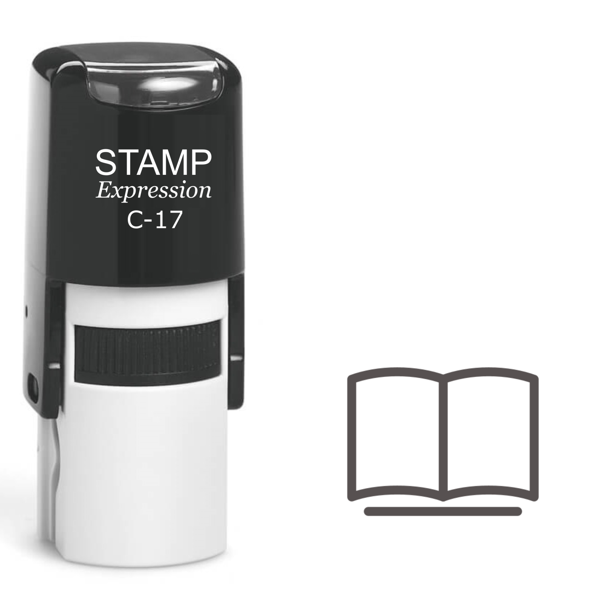 Open Book Self Inking Rubber Stamp (SH-61200)