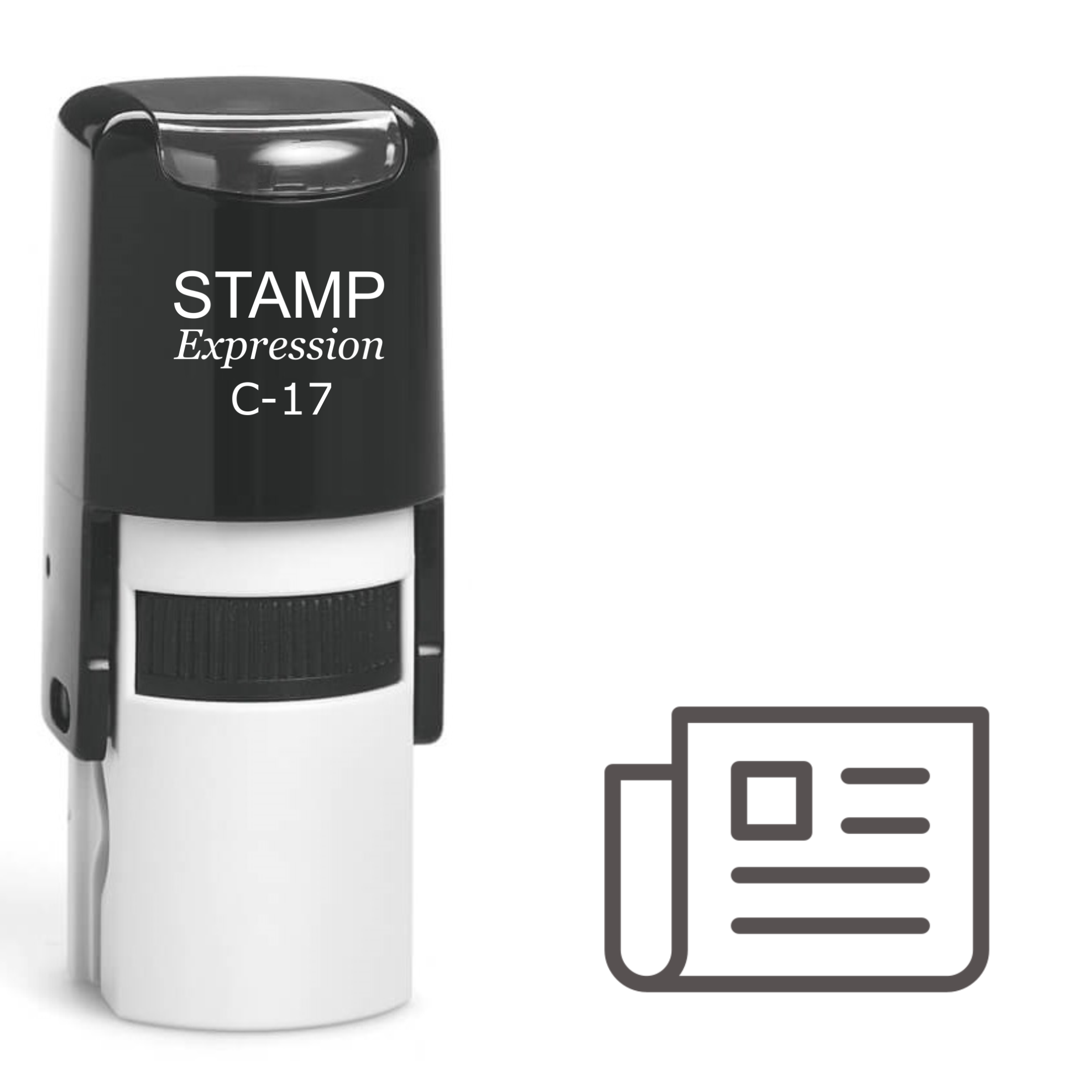 Test Paper Self Inking Rubber Stamp (SH-61204)
