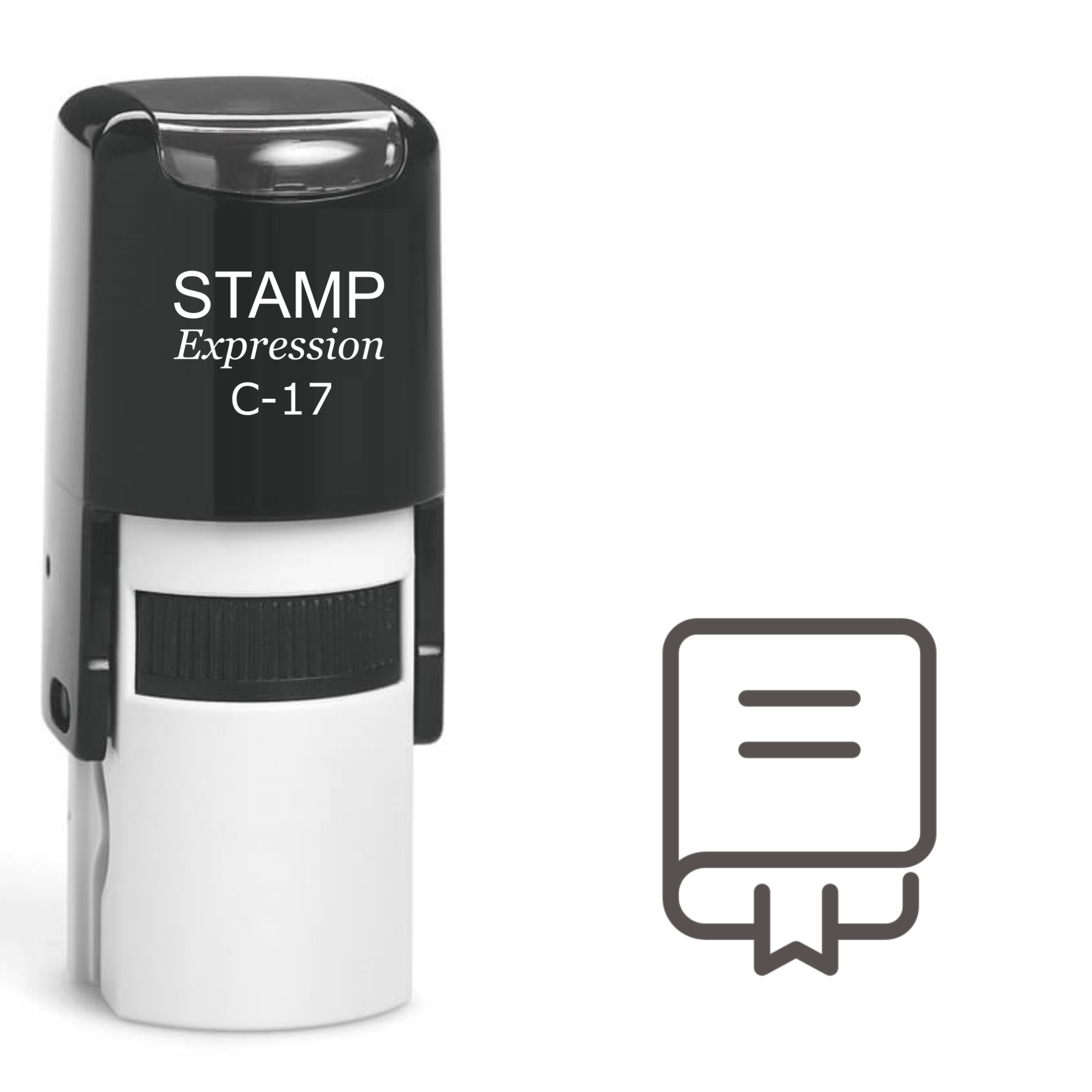 Book Self Inking Rubber Stamp (SH-61211)