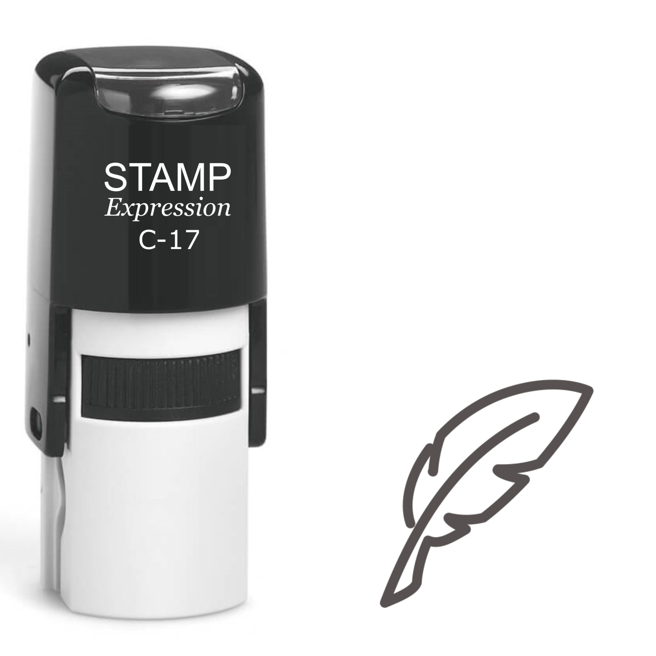 Leaf Self Inking Rubber Stamp (SH-61220)