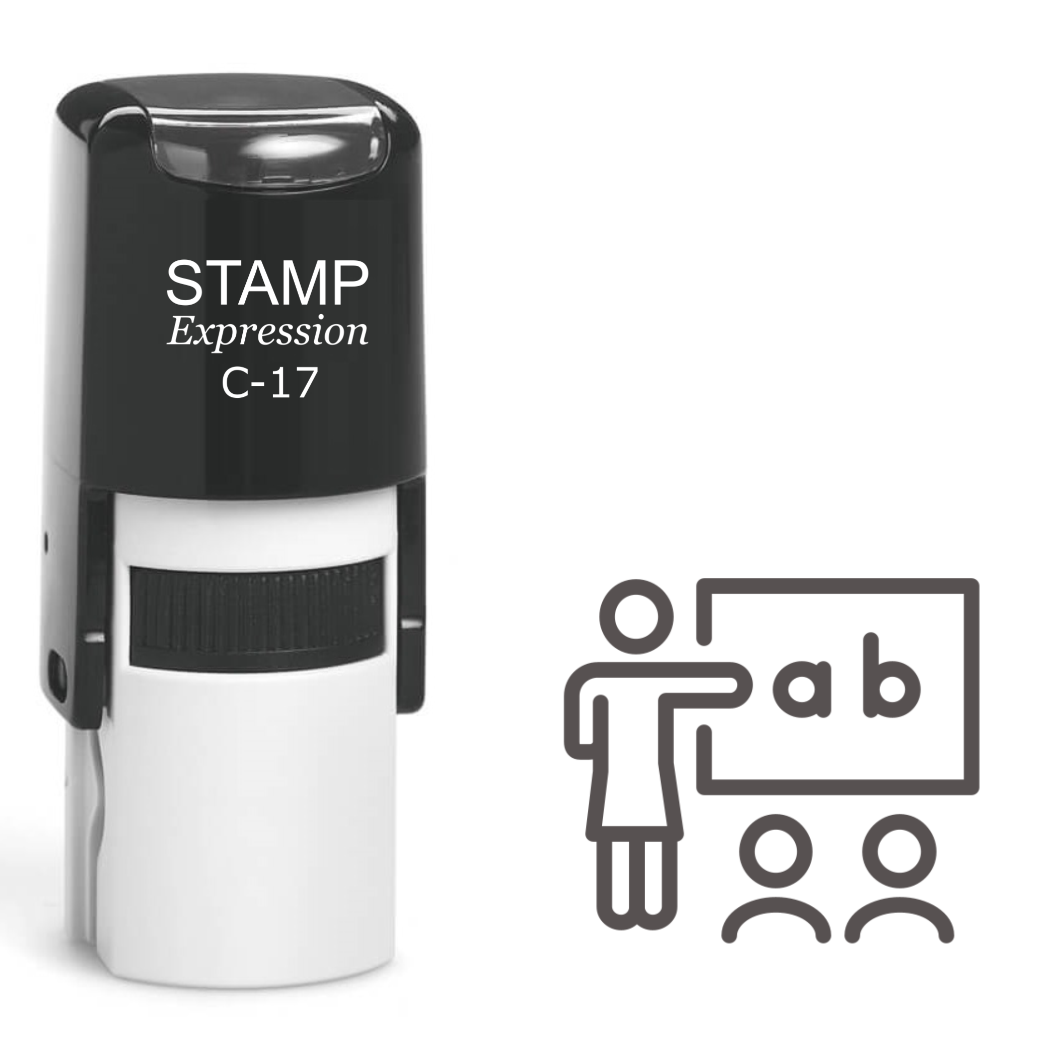 Teacher Teaching abc Self Inking Rubber Stamp (SH-61241)