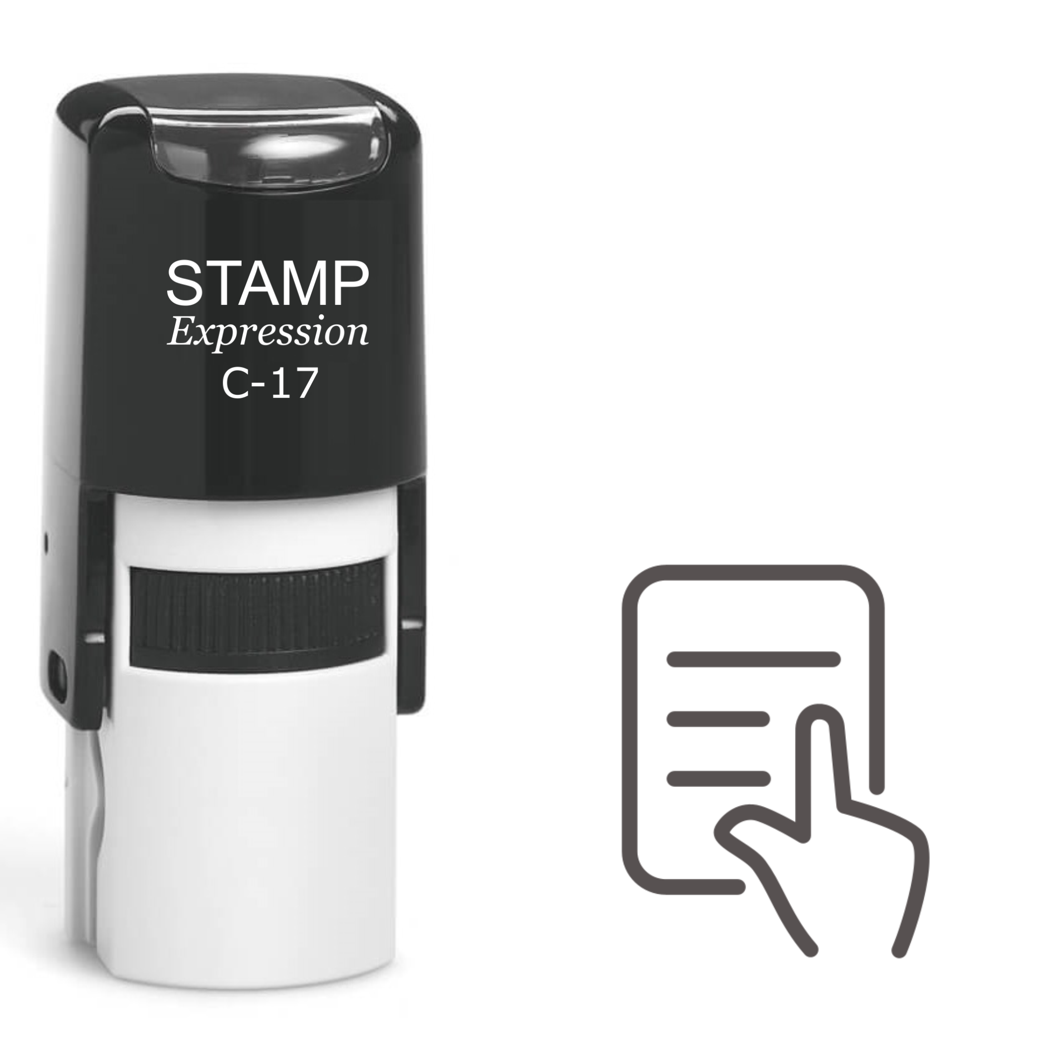 Check List Self Inking Rubber Stamp (SH-61255)