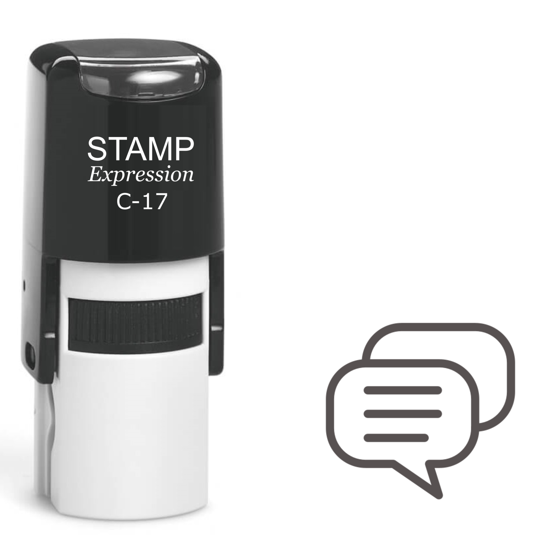 Message Callouts Self Inking Rubber Stamp (SH-61262)