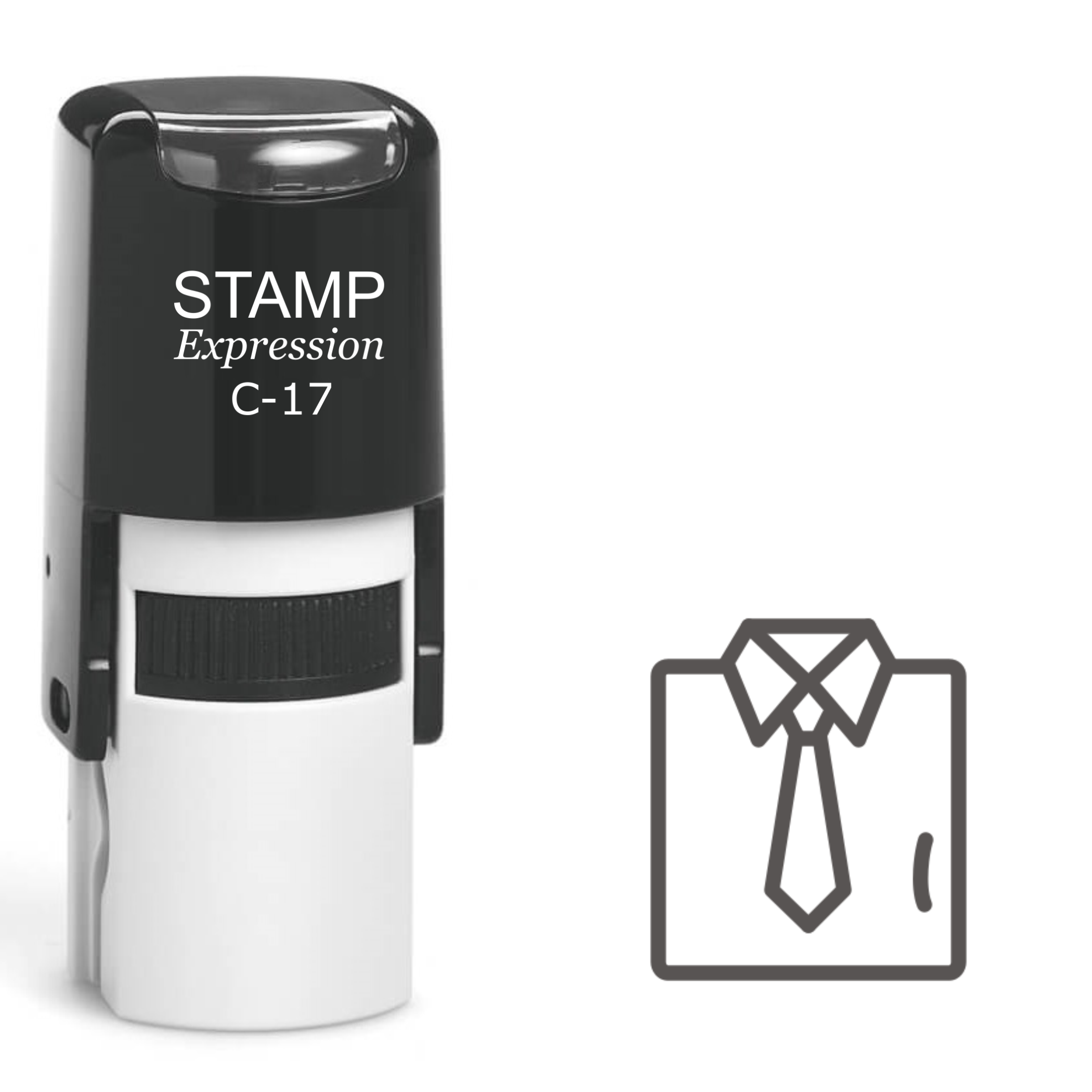 Shirt And a Tie Self Inking Rubber Stamp (SH-61270)