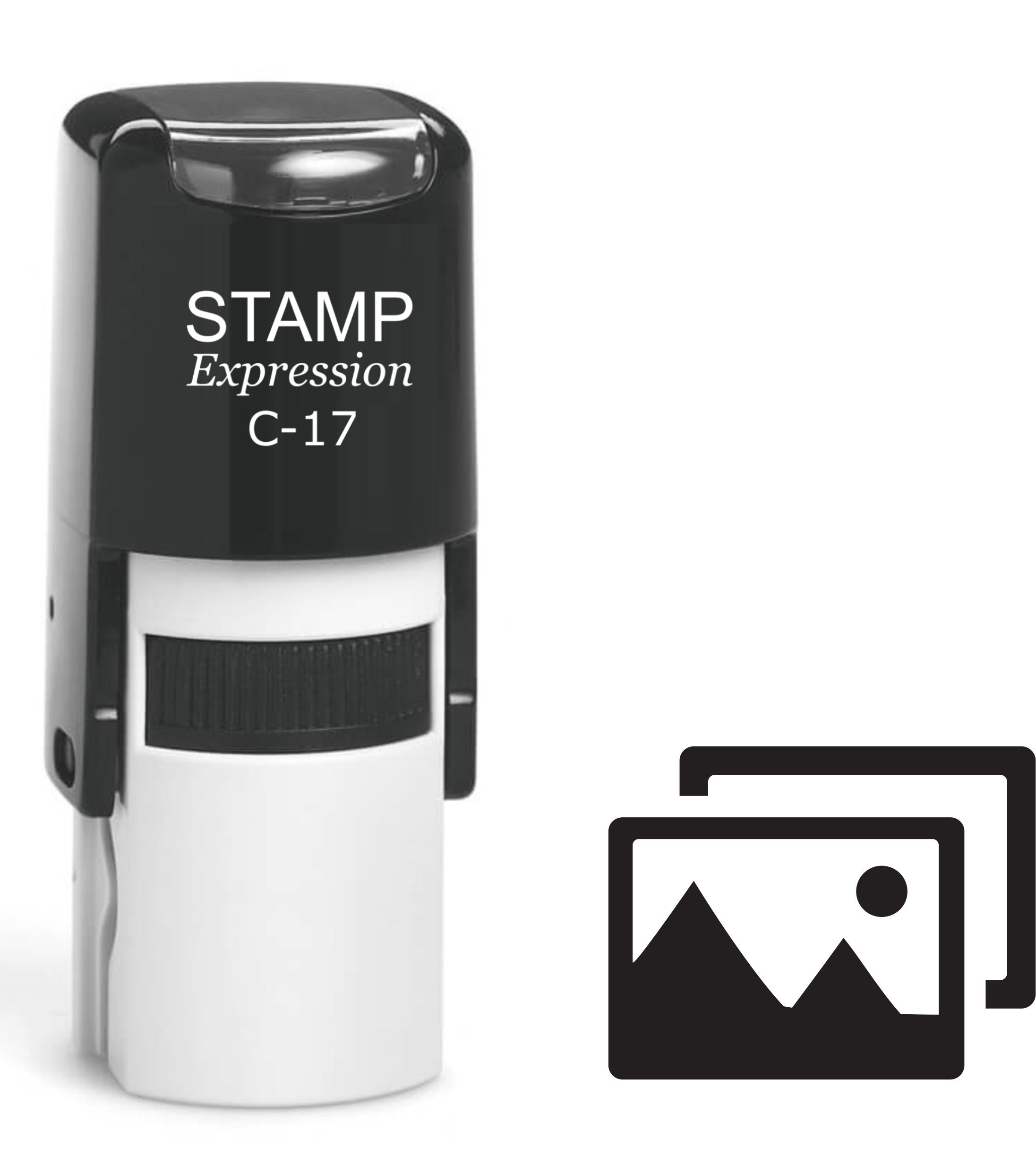 Weather Icon Self Inking Rubber Stamp (SH-61292)