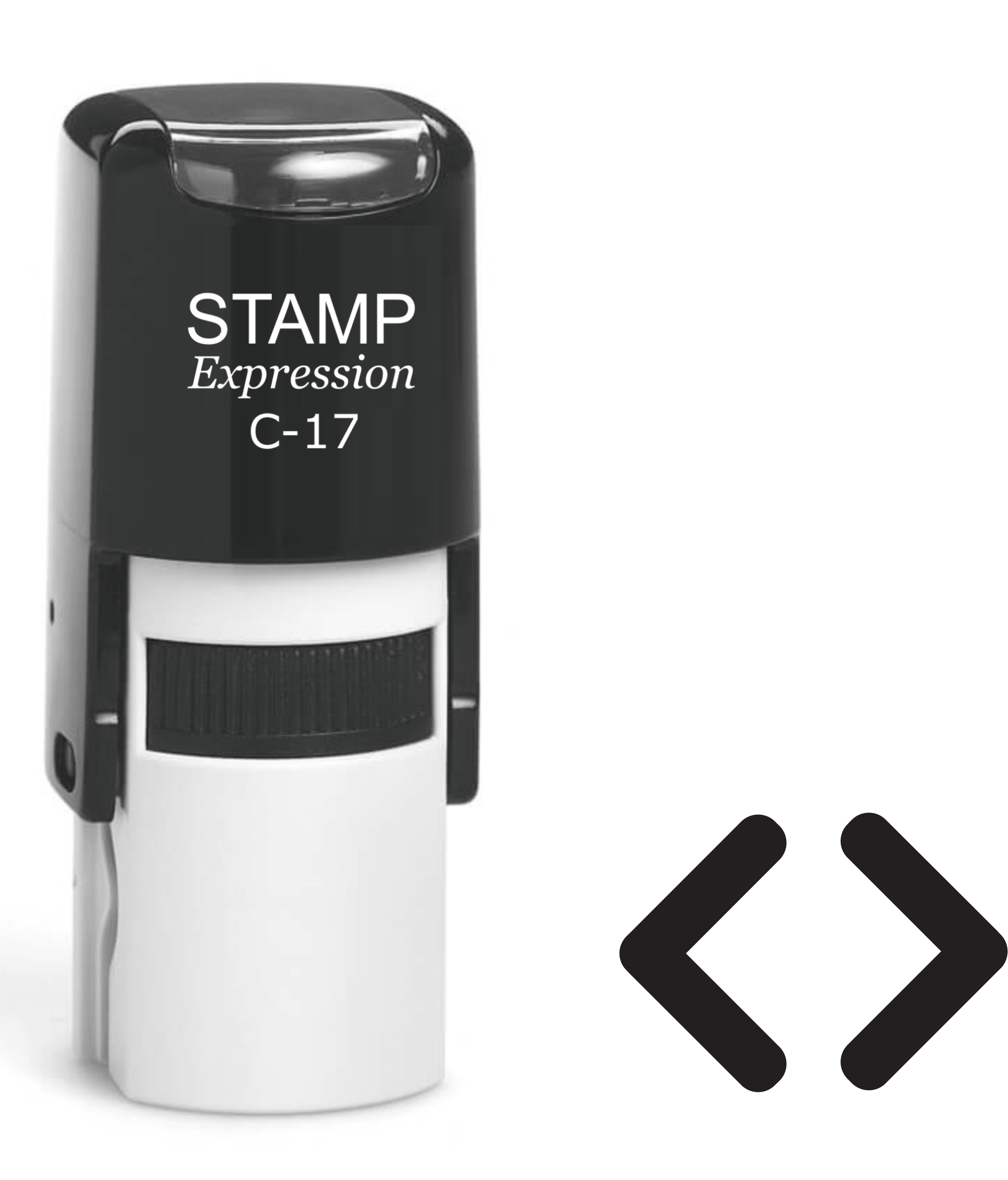 Code Icon Self Inking Rubber Stamp (SH-61301)