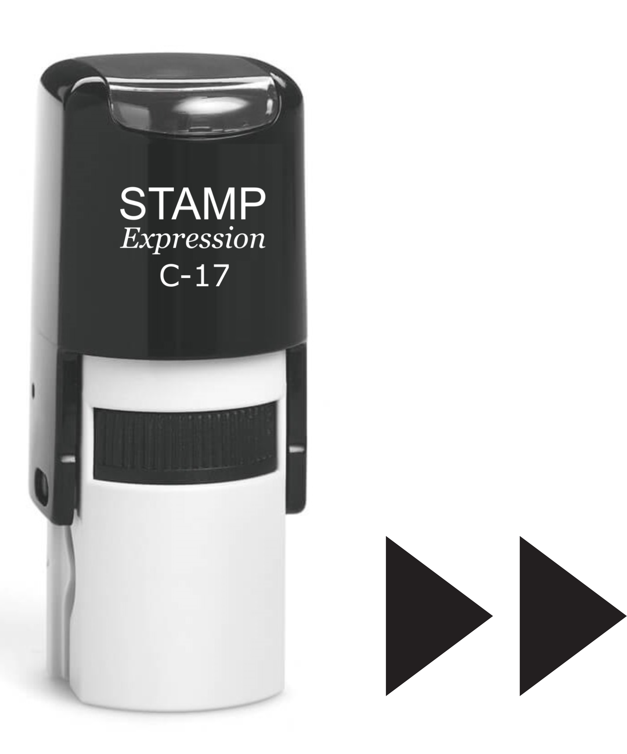 Fast Forward Icon Self Inking Rubber Stamp (SH-61306)