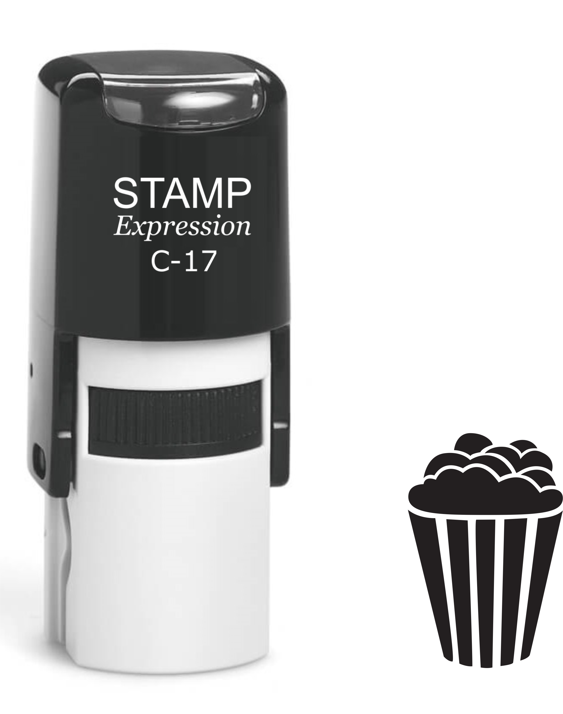 Popcorn Self Inking Rubber Stamp (SH-61307)