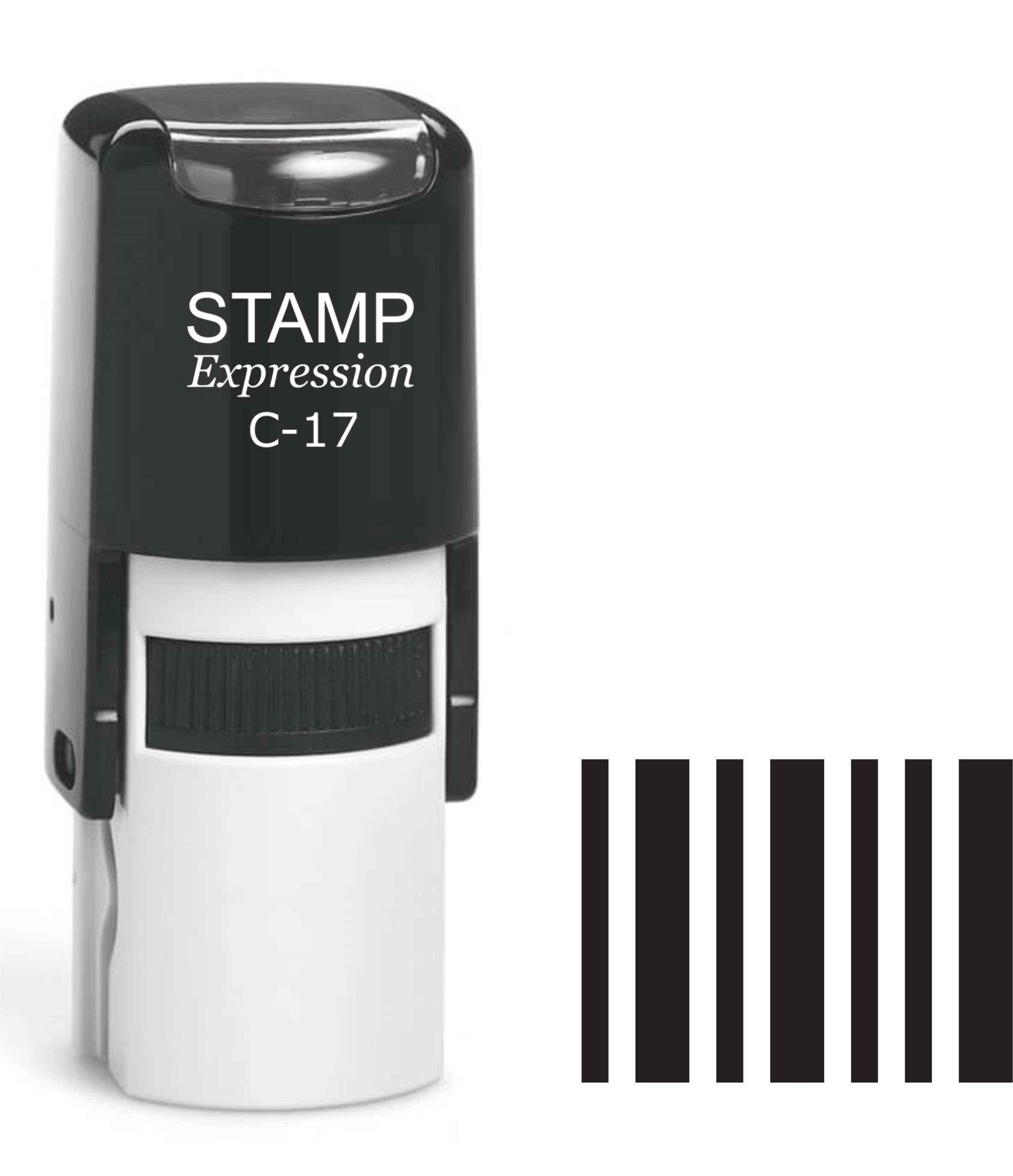 Bar Code Self Inking Rubber Stamp (SH-61309)