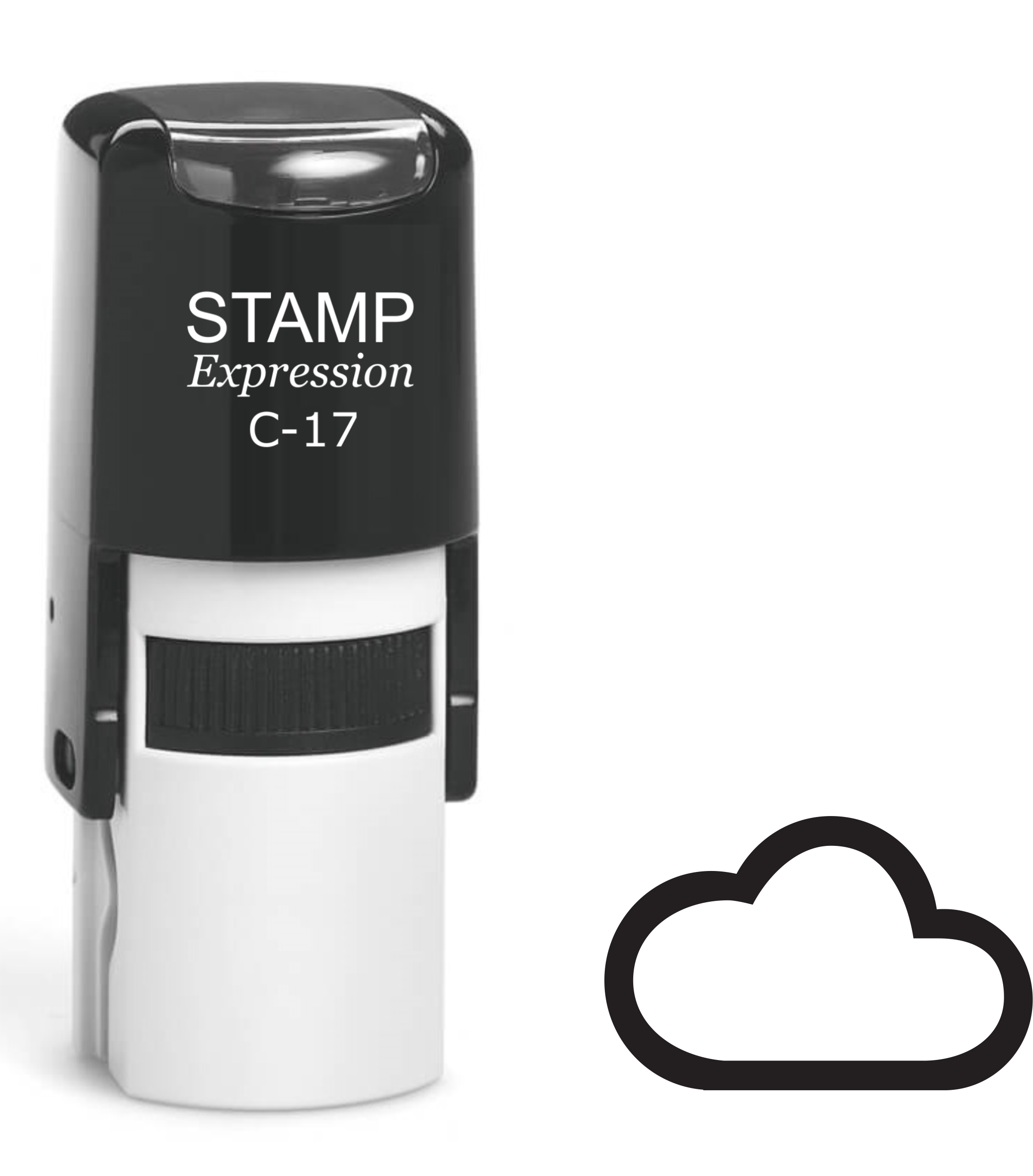 Cloud Icon Self Inking Rubber Stamp (SH-61311)