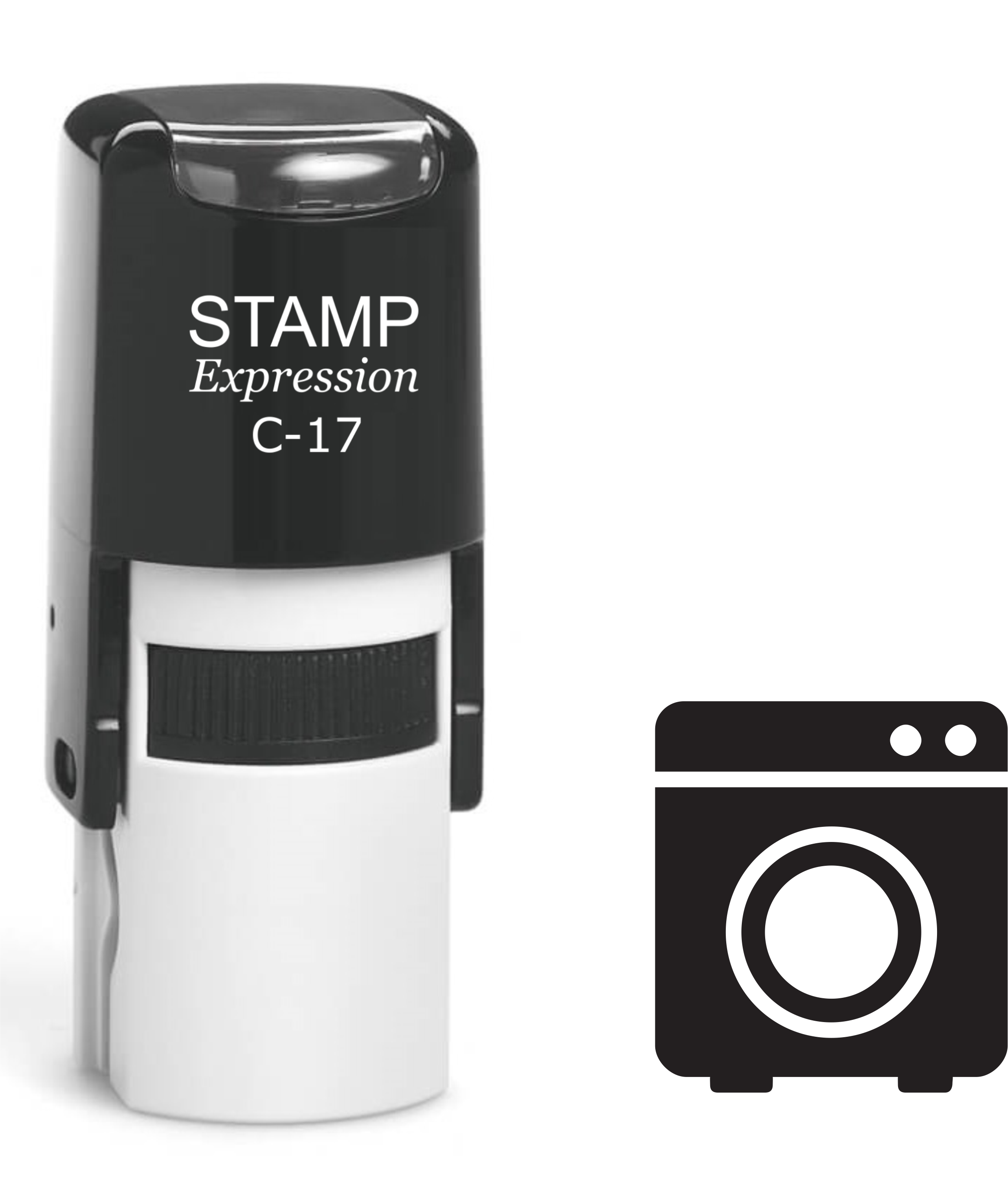 Washing Machine Self Inking Rubber Stamp (SH-61323)