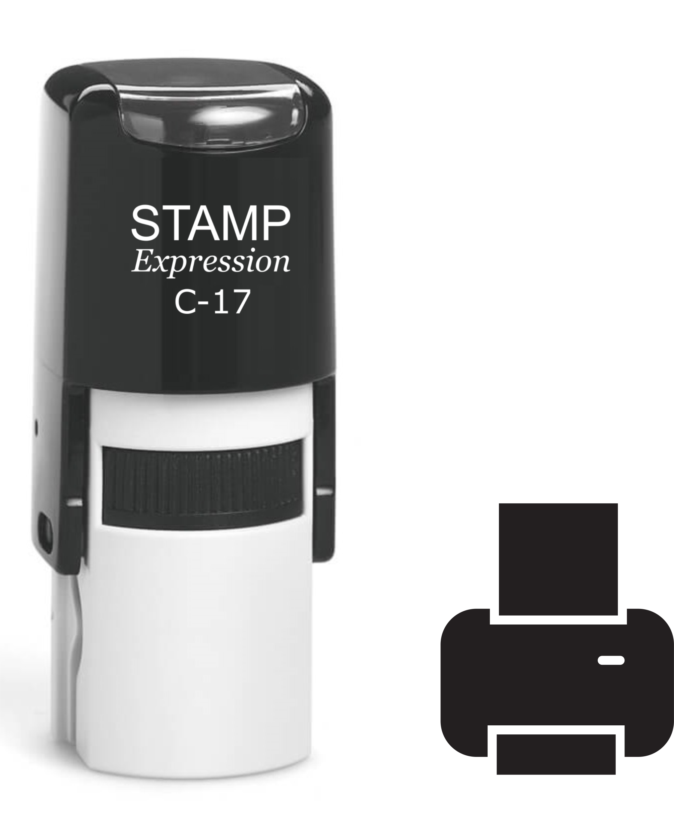 Printer Icon Self Inking Rubber Stamp (SH-61327)